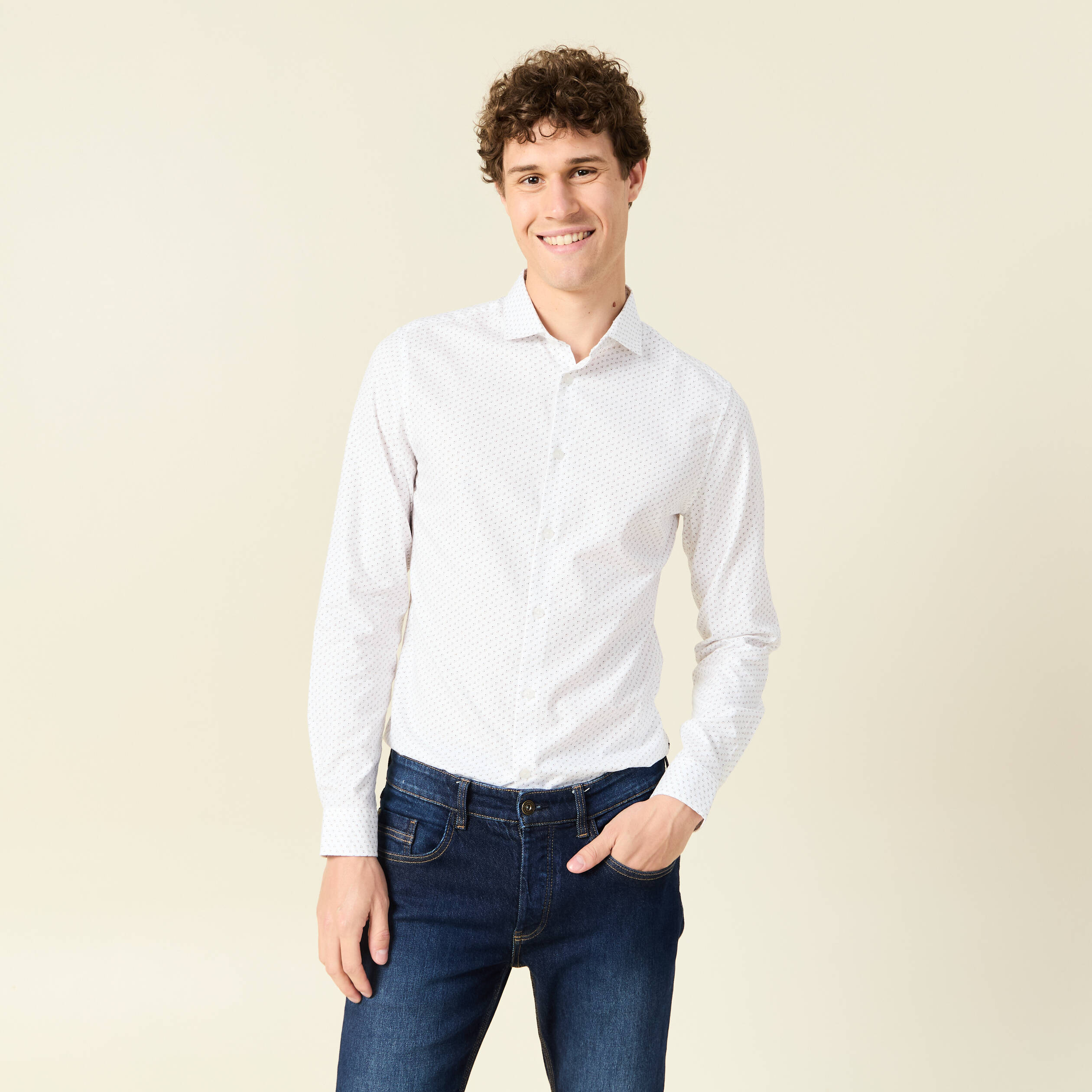 chemise eco responsable blanc homme Chemise éco-responsable blanc homme