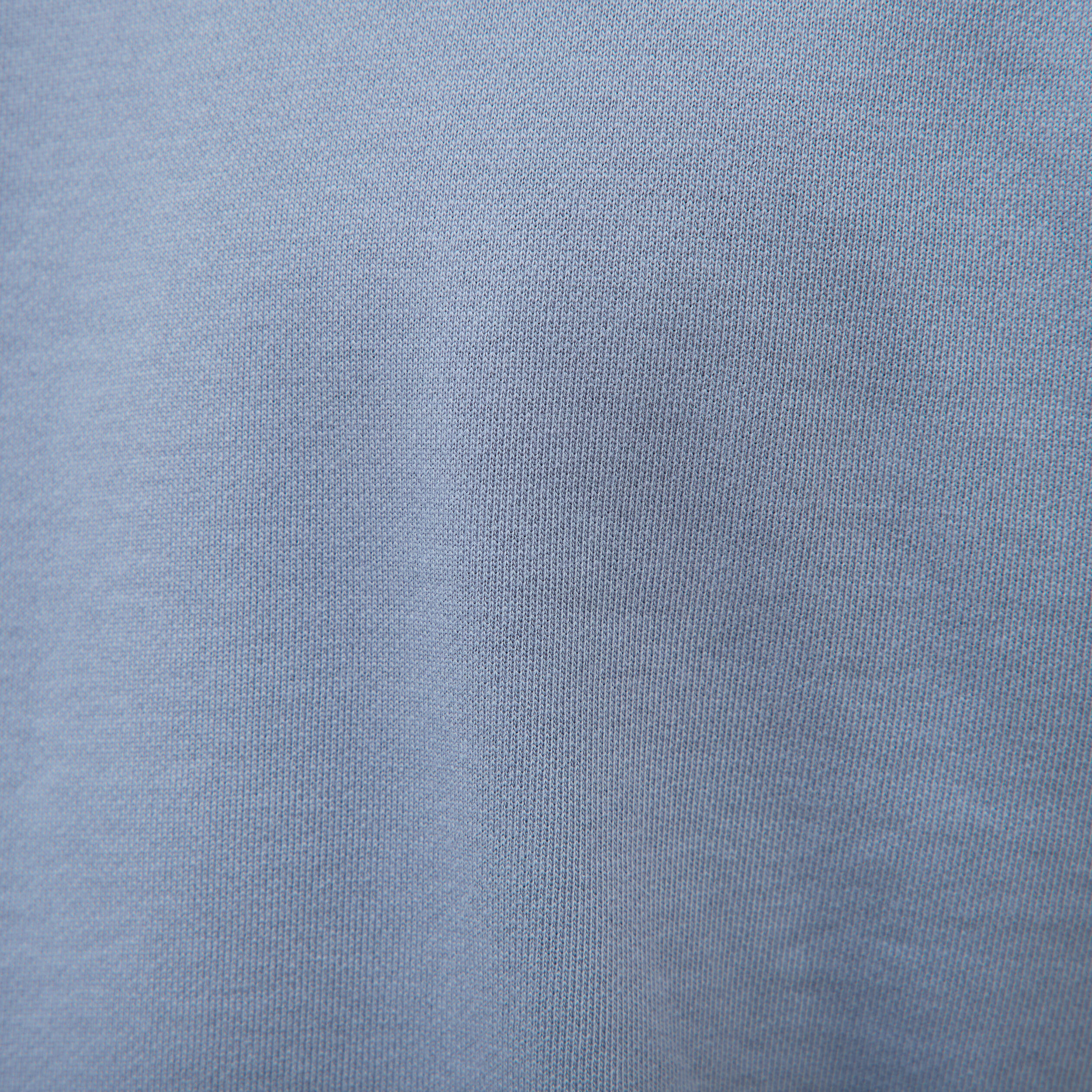 Sweat col rond manches longues en coton bleu gris homme