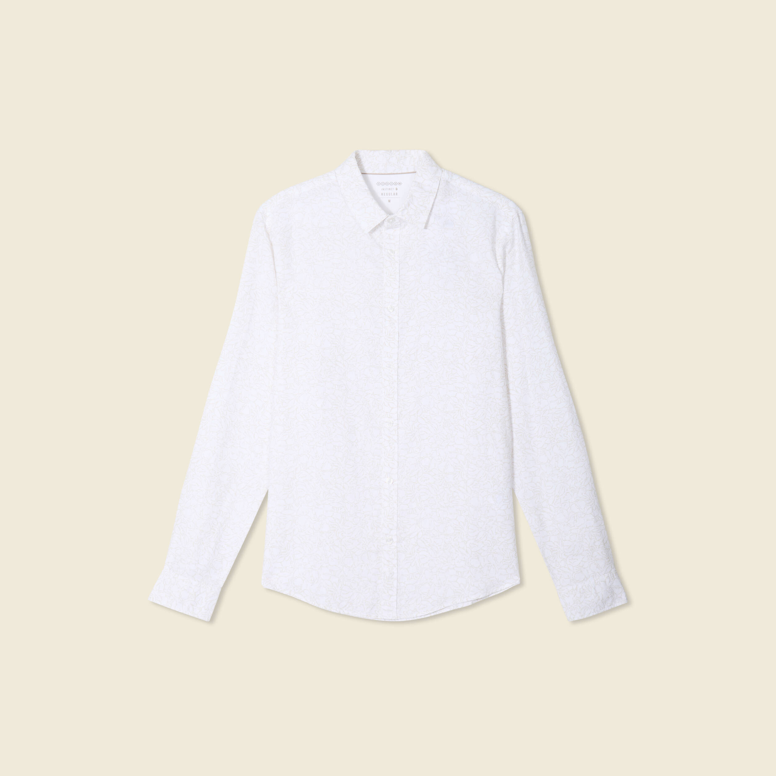 chemise manches longues blanc homme Chemise manches longues blanc homme