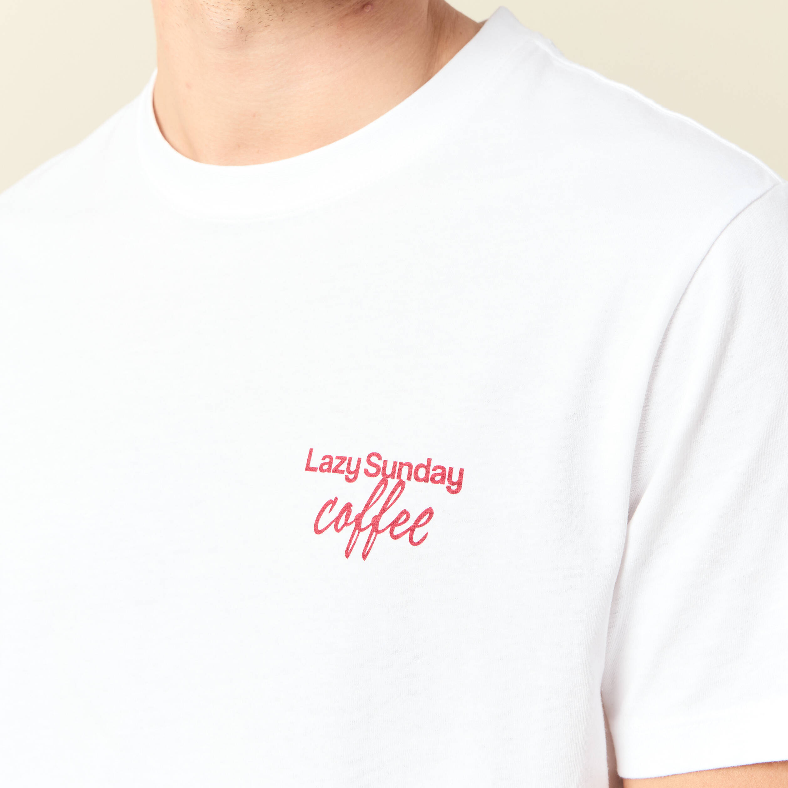 t shirt manches courtes blanc homme T-shirt manches courtes blanc homme