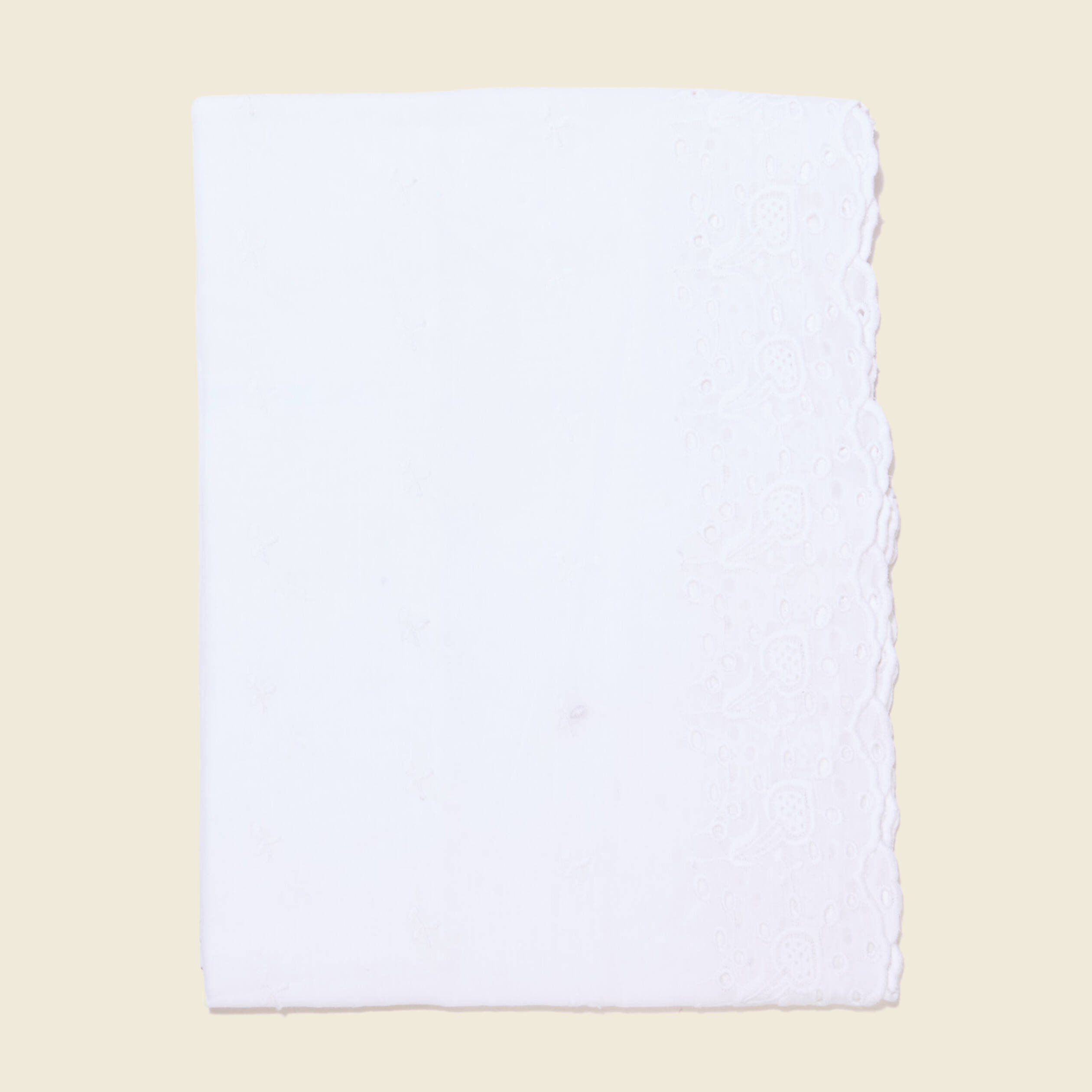 foulard broderie anglaise ecru femme Foulard broderie anglaise ecru femme