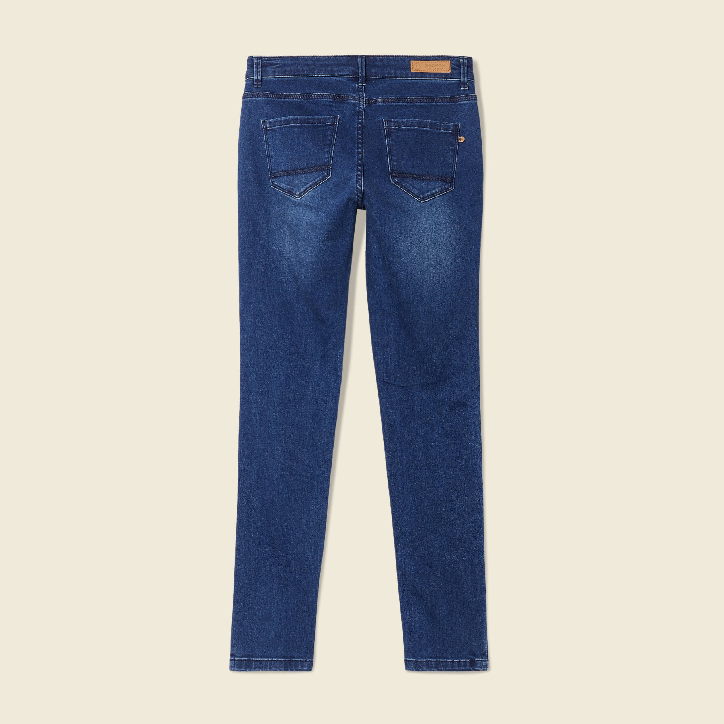 Jeans skinny 7/8&egrave;me denim stone femme