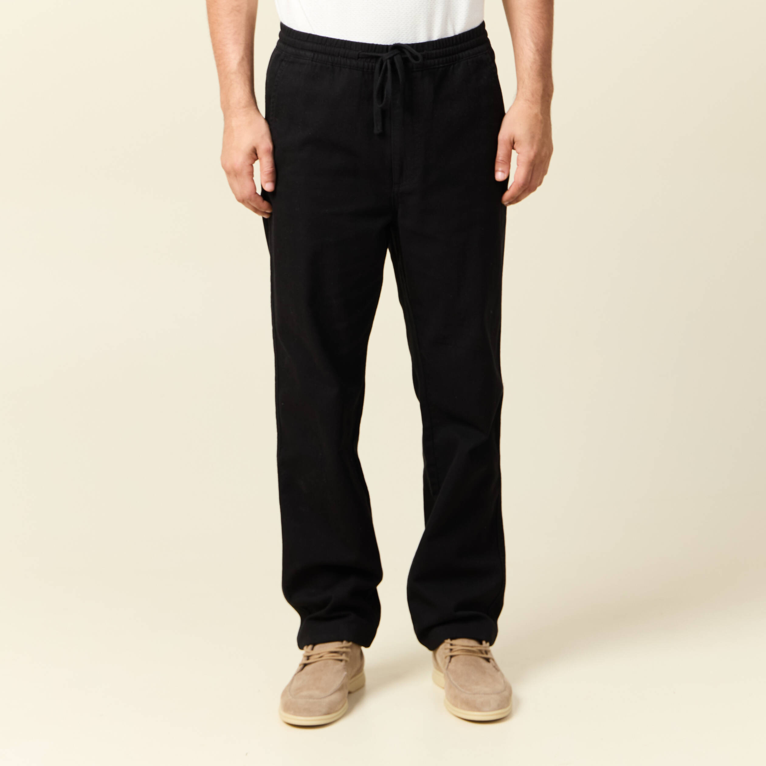 pantalon chino noir homme Pantalon chino noir homme