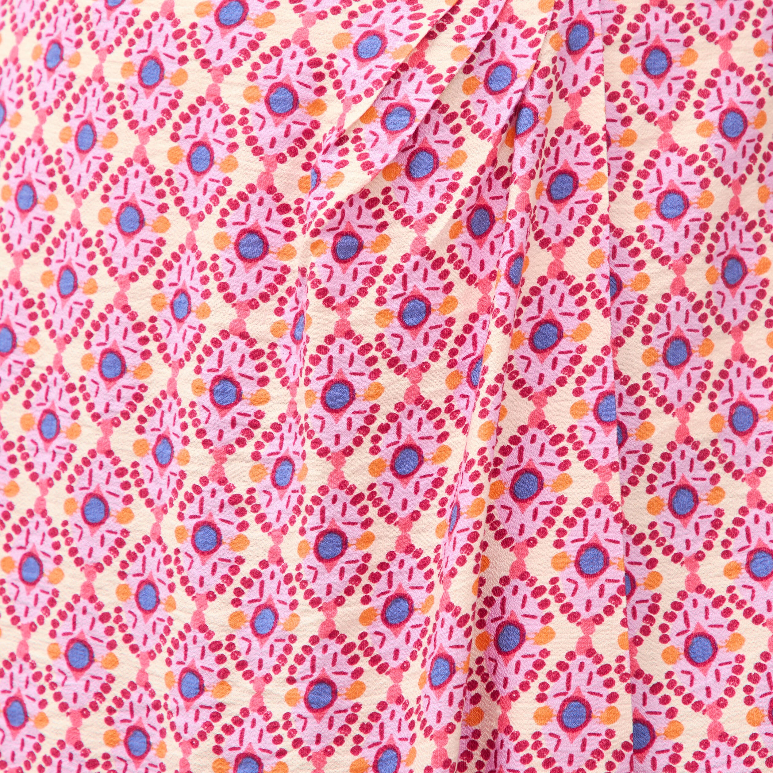 Jupe fluide multicolore femme