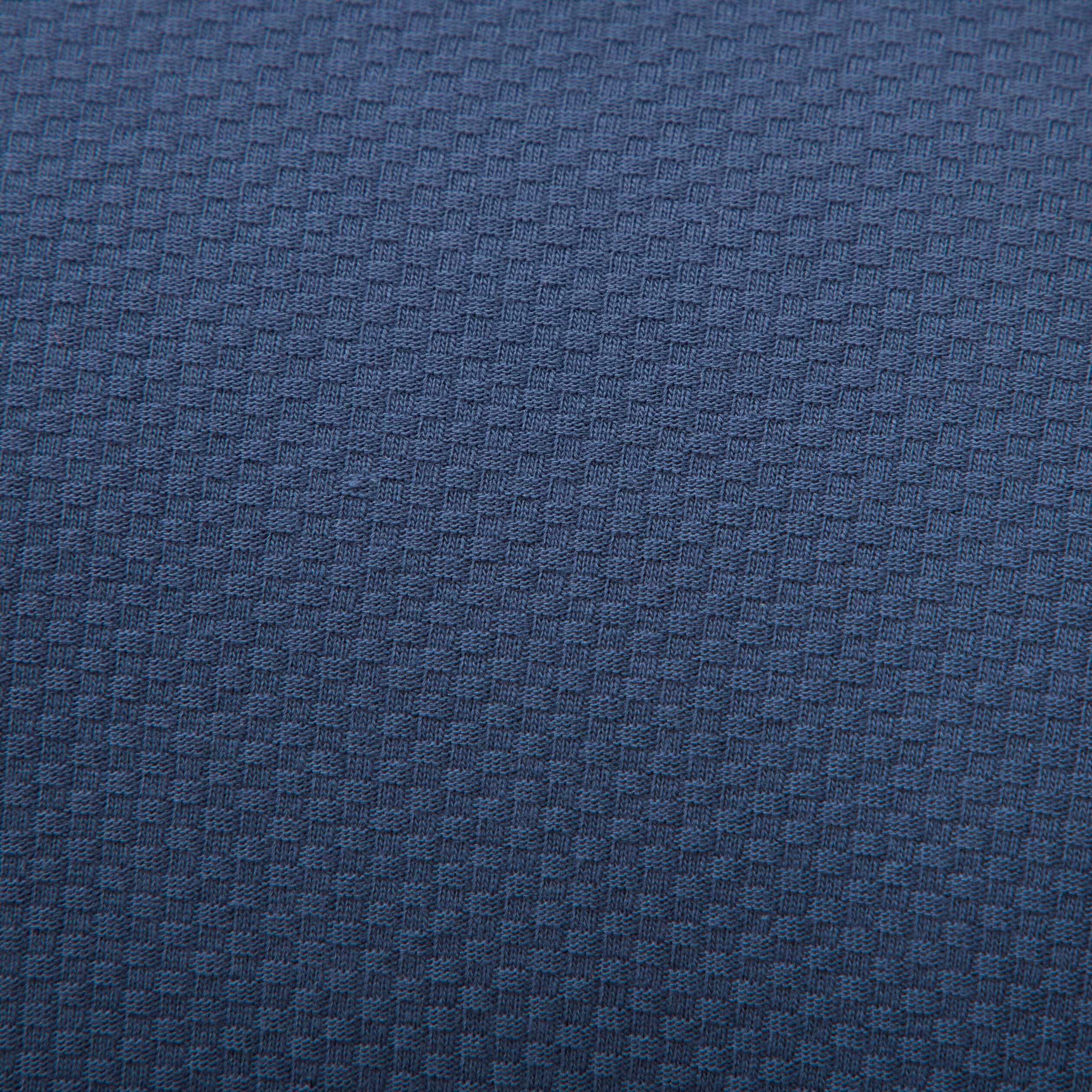 Polo manches coude bleu fonc&eacute; homme