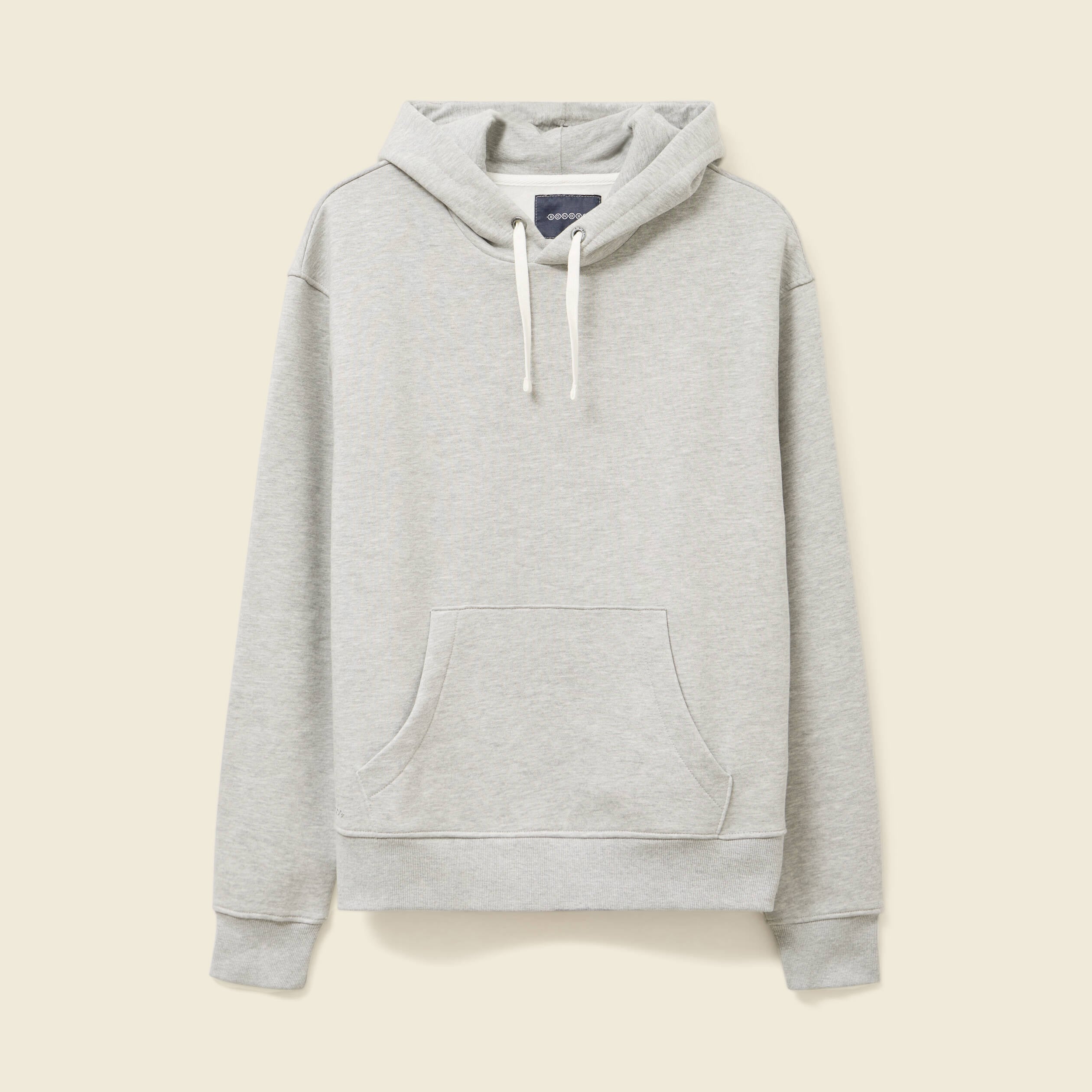 Sweat &agrave; capuche gris homme