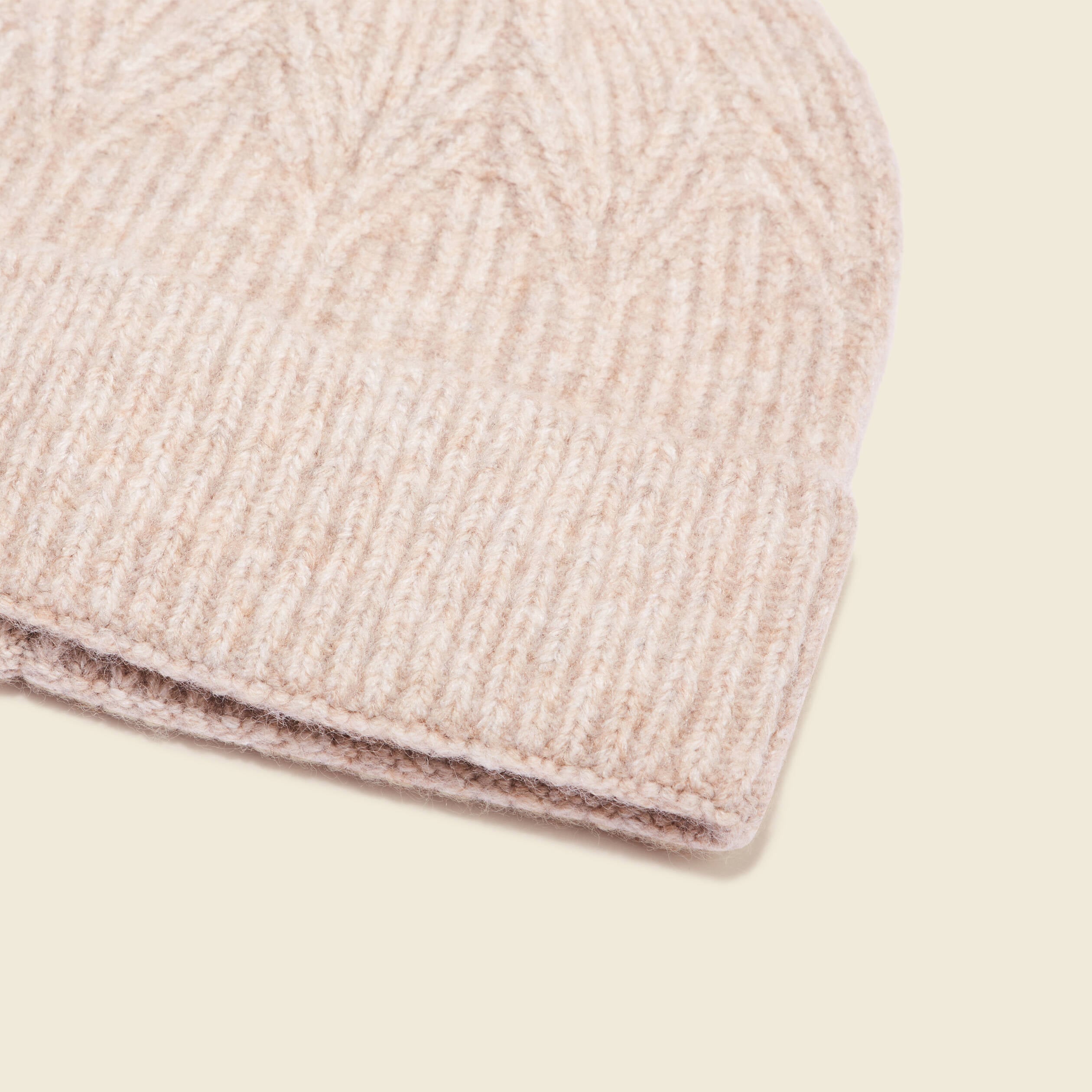 Bonnet beige femme