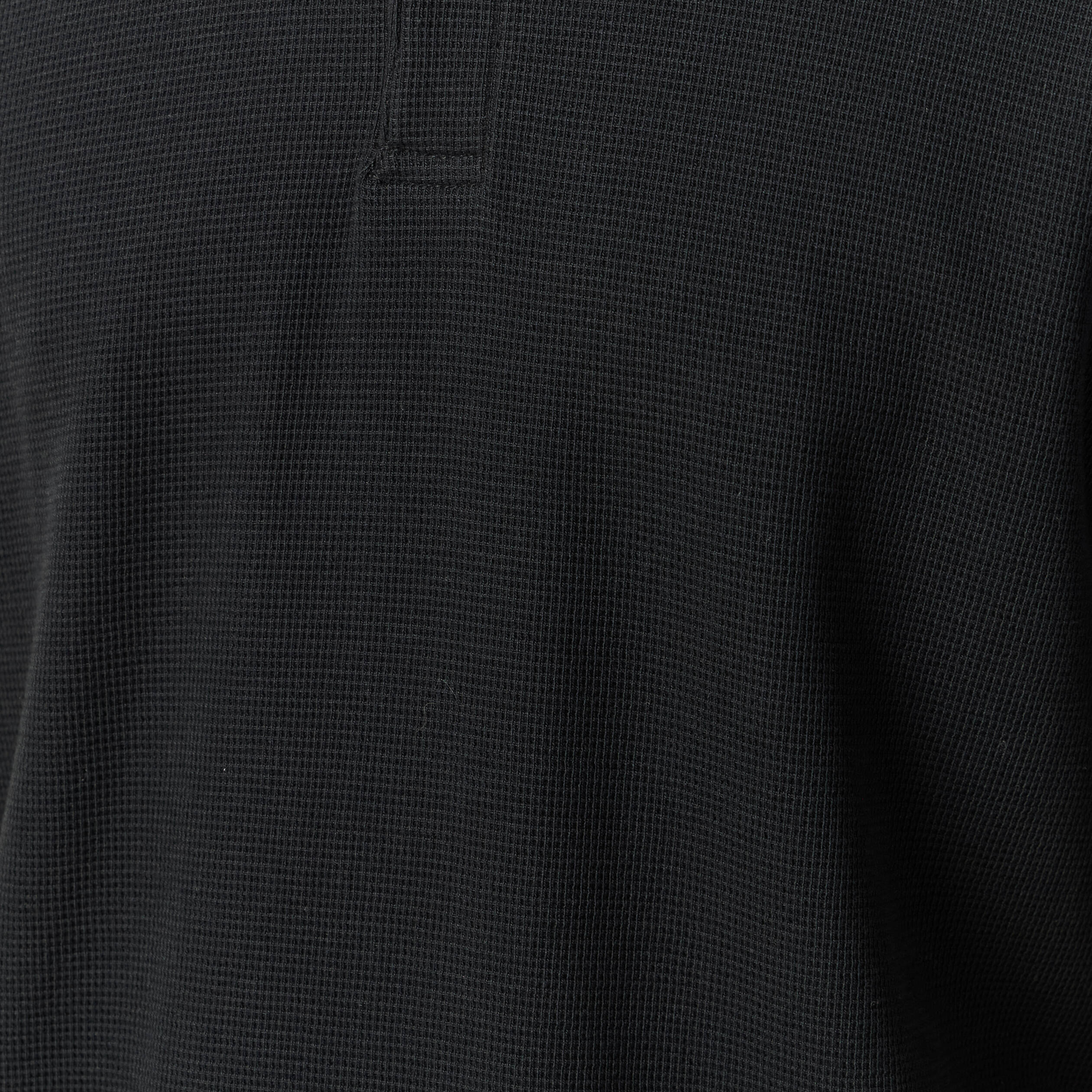 Polo col polo manches courtes en coton noir homme