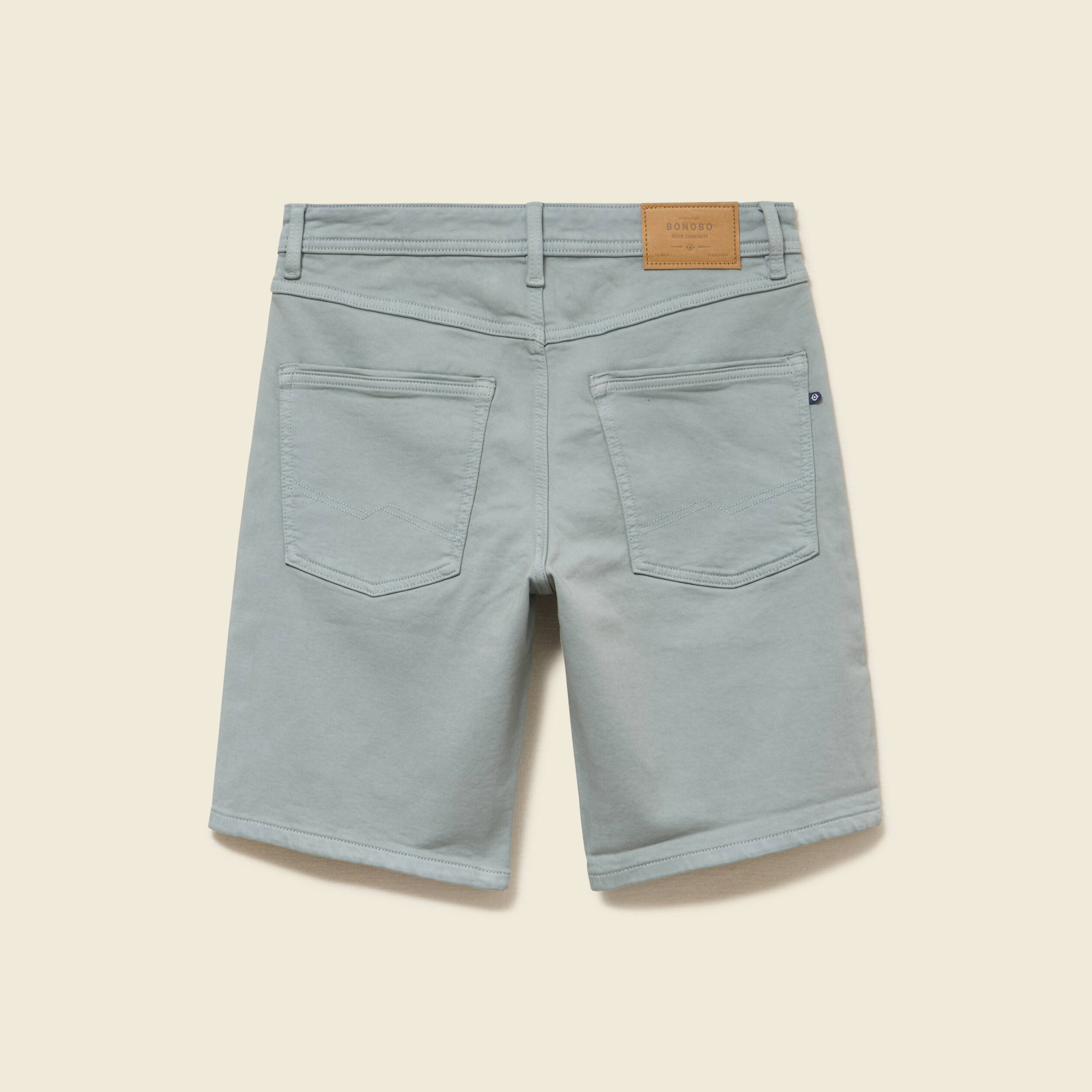 Bermuda vert clair homme