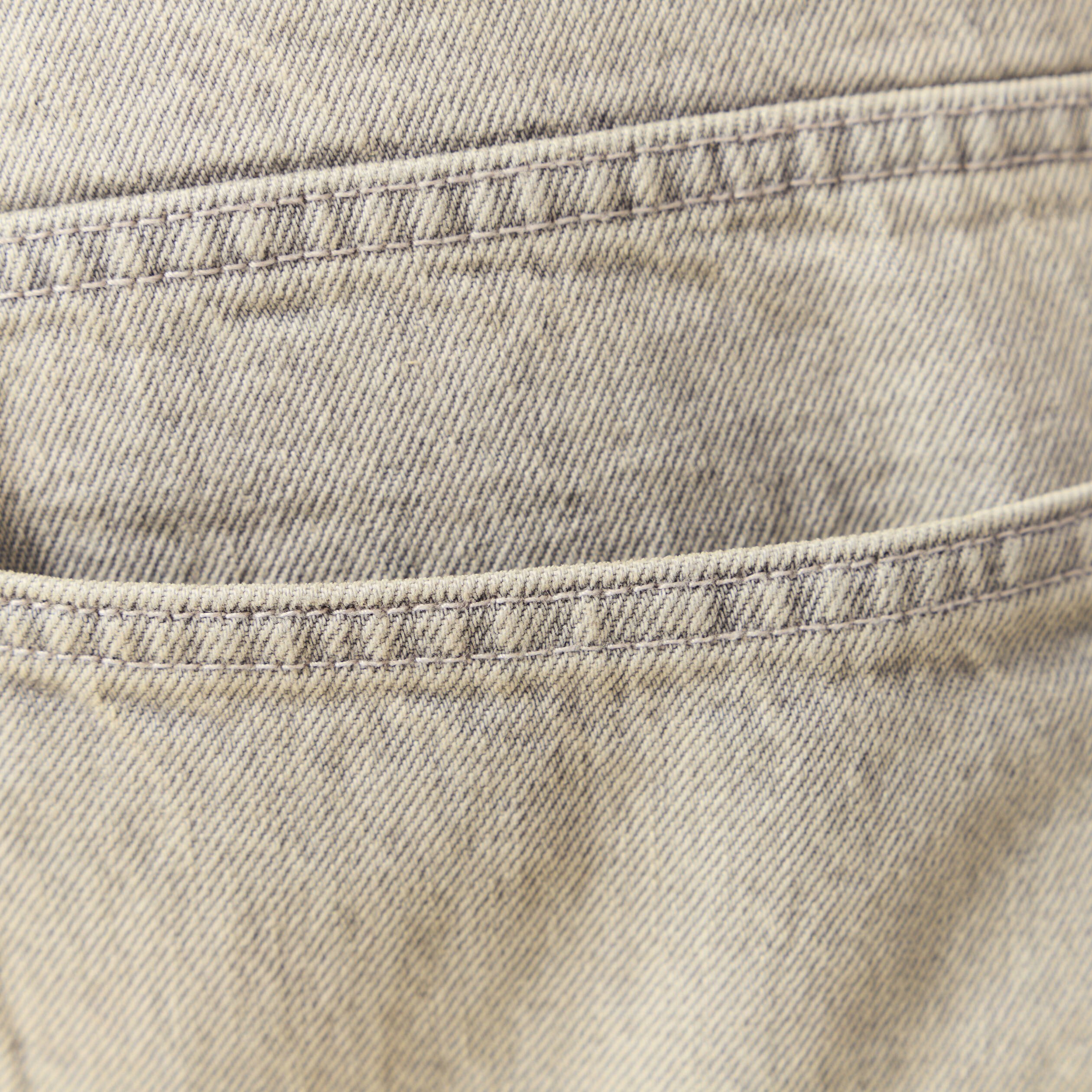jeans large 5 poches denim beige homme Jeans large 5 poches denim beige homme