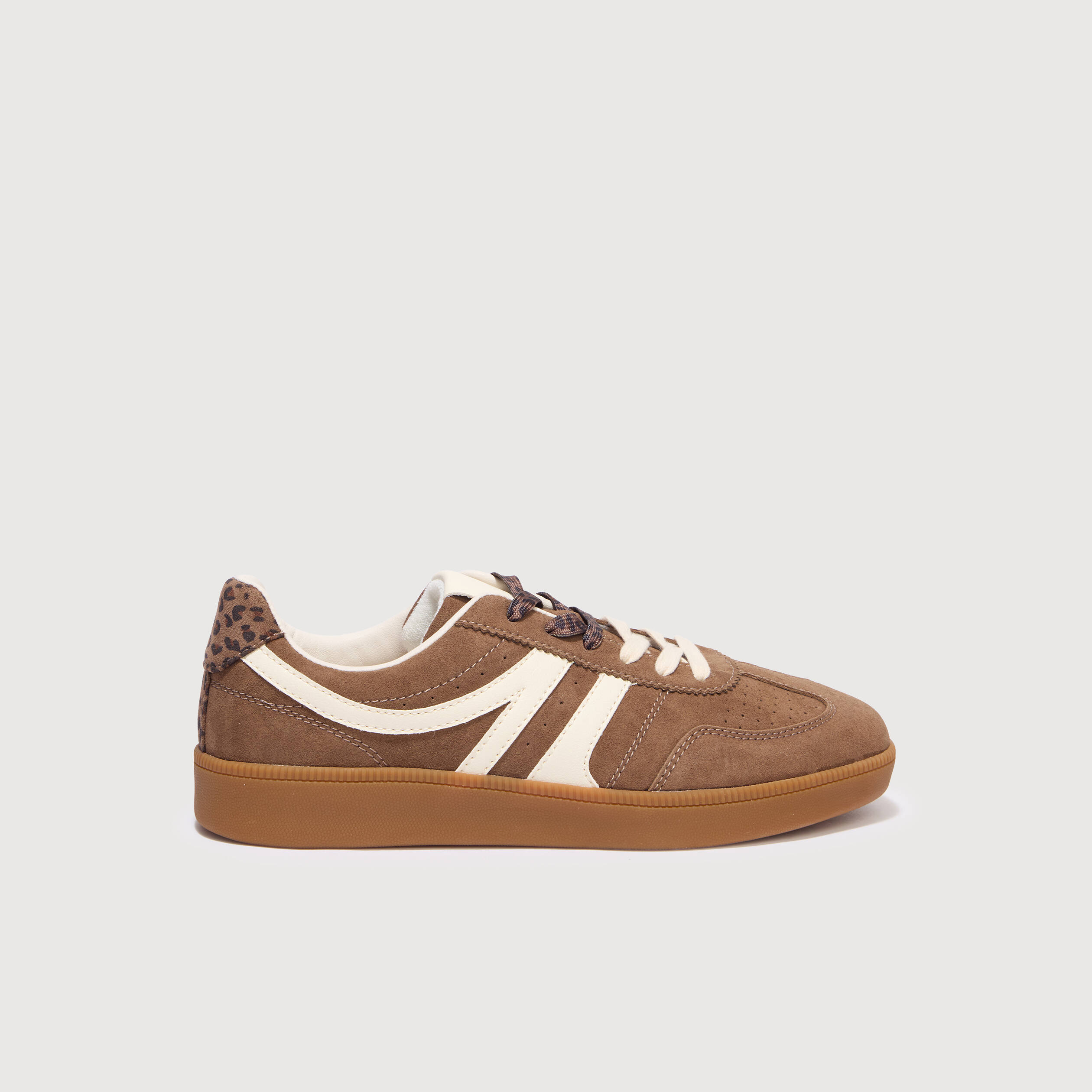 Basket semelle miel marron femme