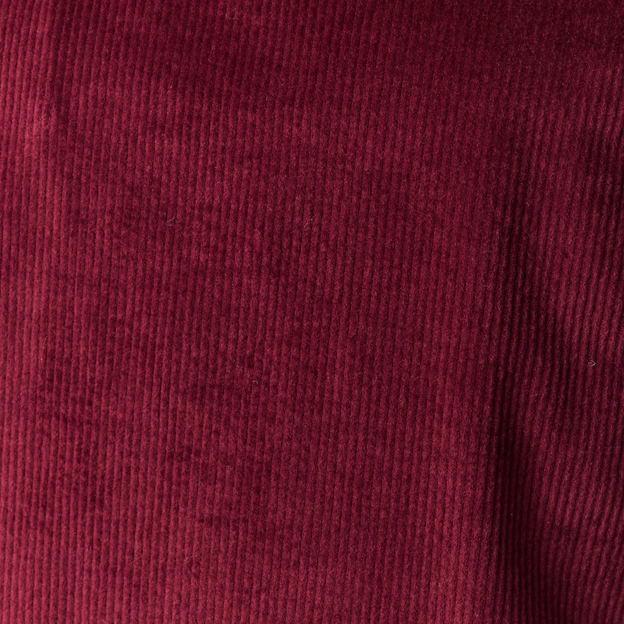 Robe sans manches en velours bordeaux femme