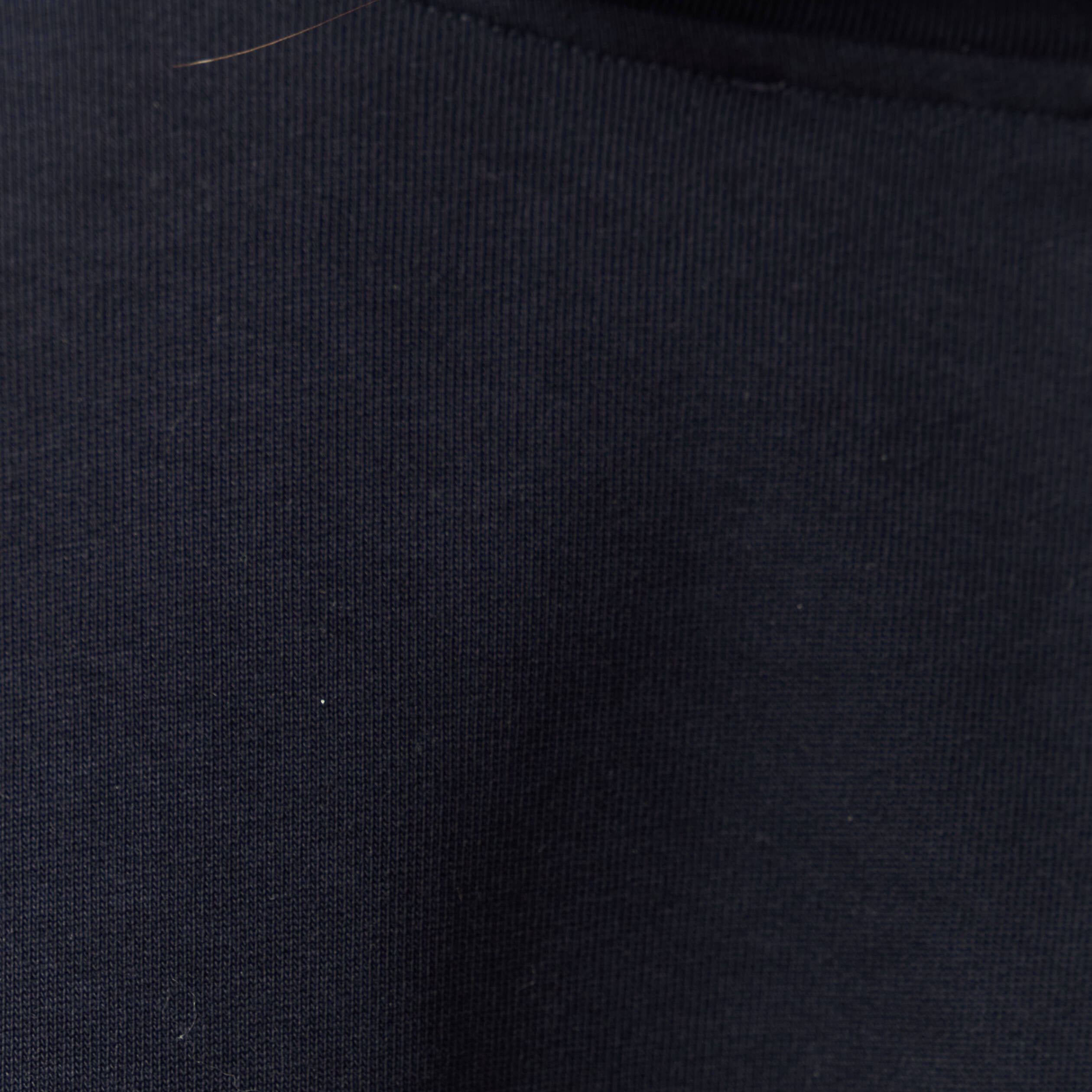 Sweat oversize col v manches longues bleu fonc&eacute; femme