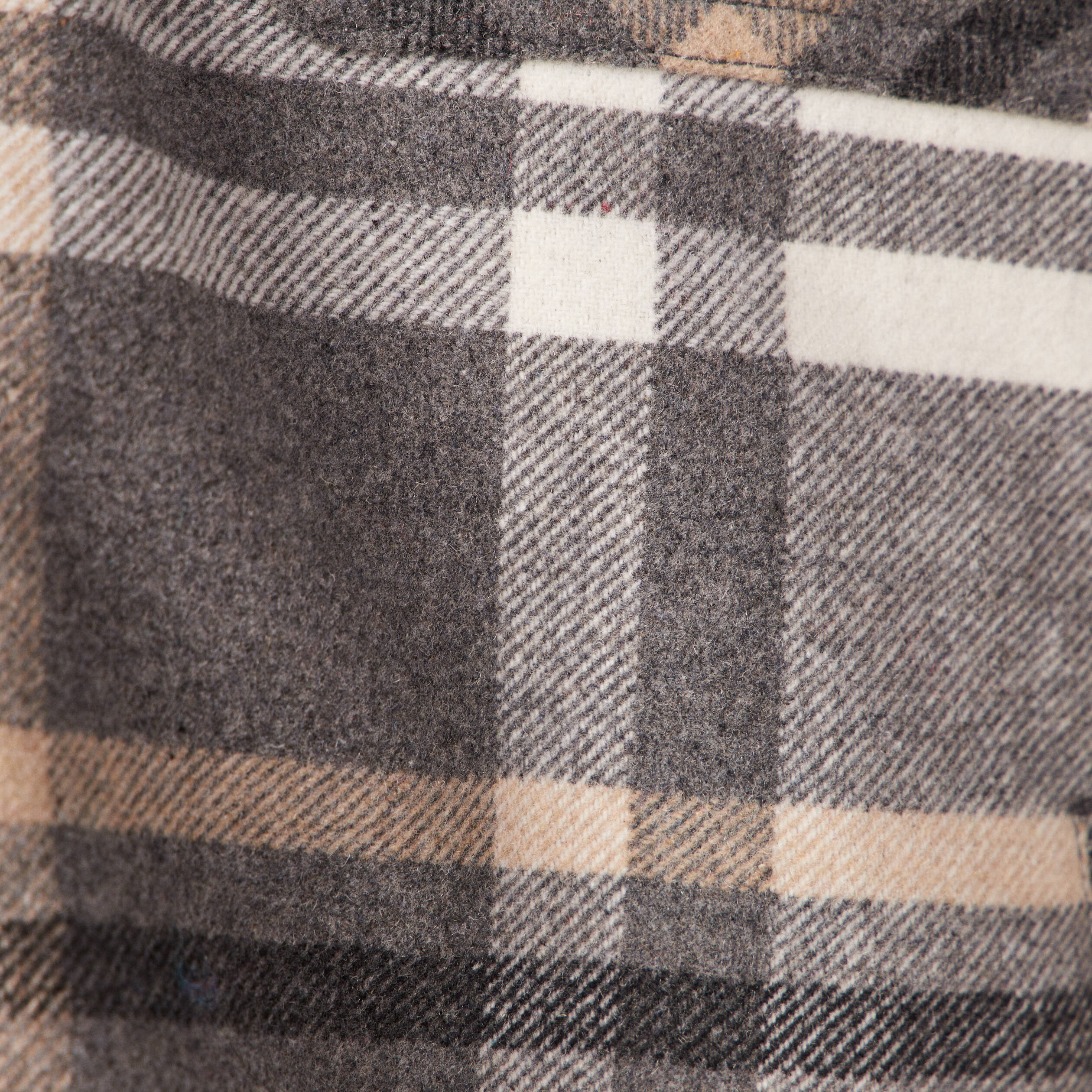 Surchemise &agrave; capuche manches longues gris fonc&eacute; homme