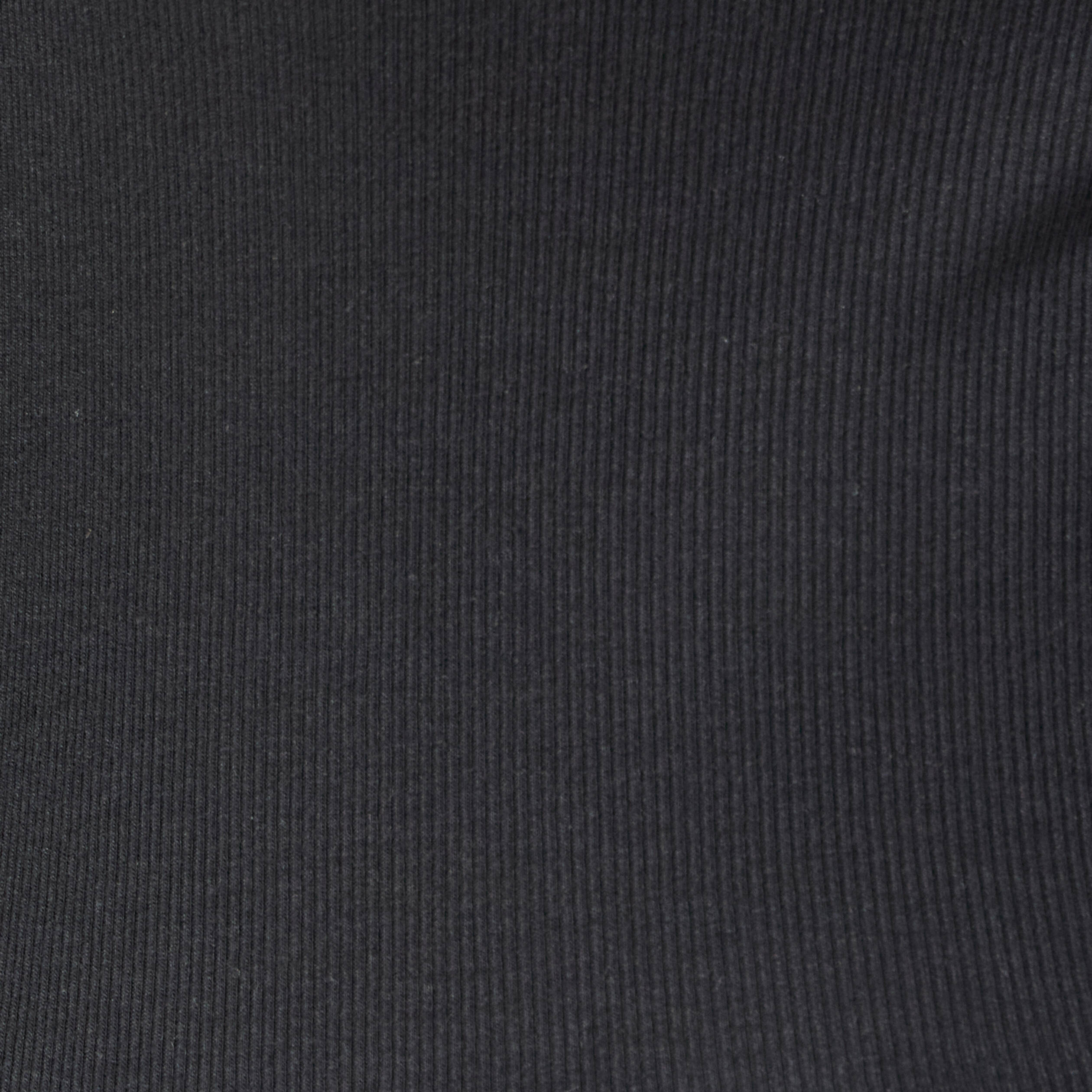 t shirt cotele eco responsable noir femme T-shirt côtelé éco-responsable noir femme