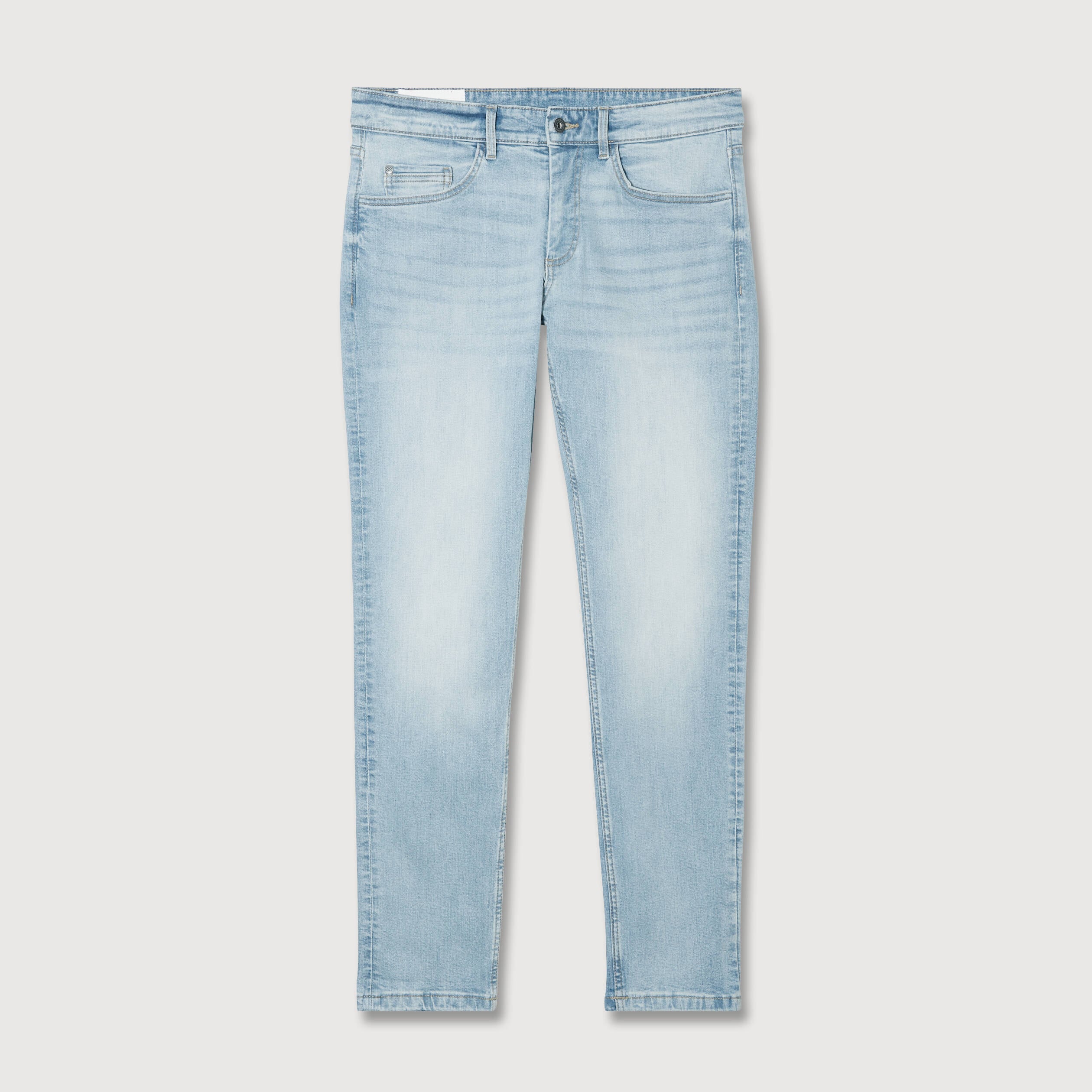 Jeans slim 5 poches longueur 32 denim used homme