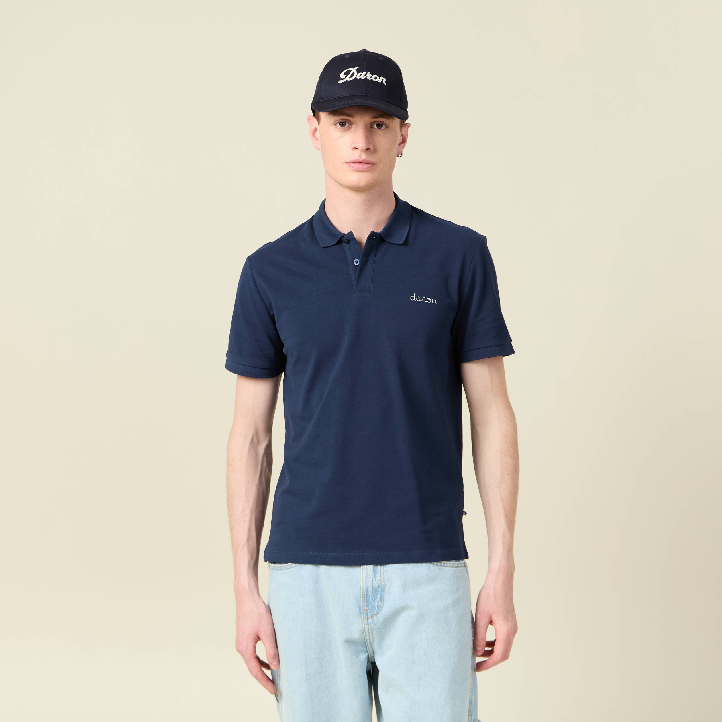 polo manches courtes bleu marine homme Polo manches courtes bleu marine homme