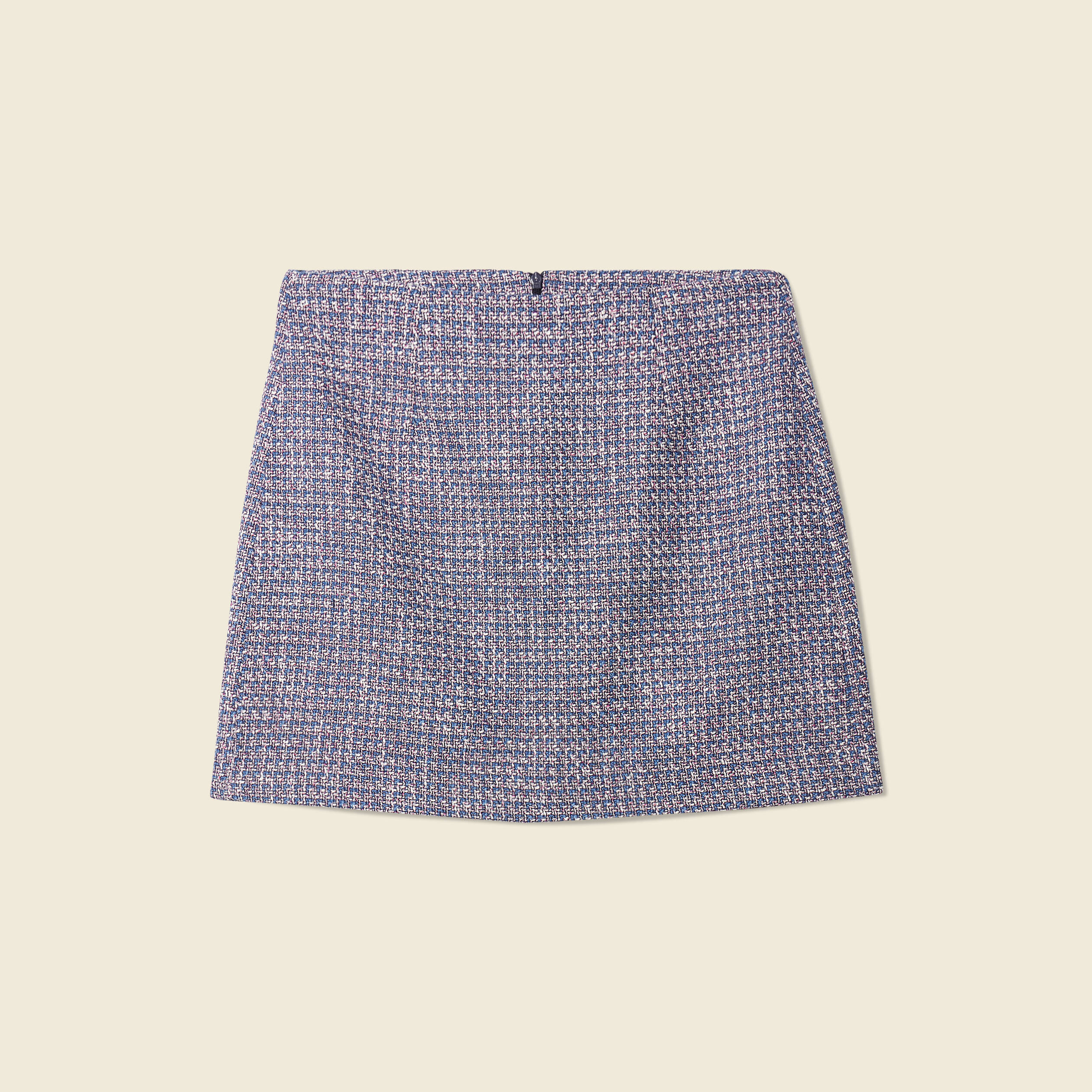 jupe trapeze bleu lavande femme Jupe trapèze bleu lavande femme