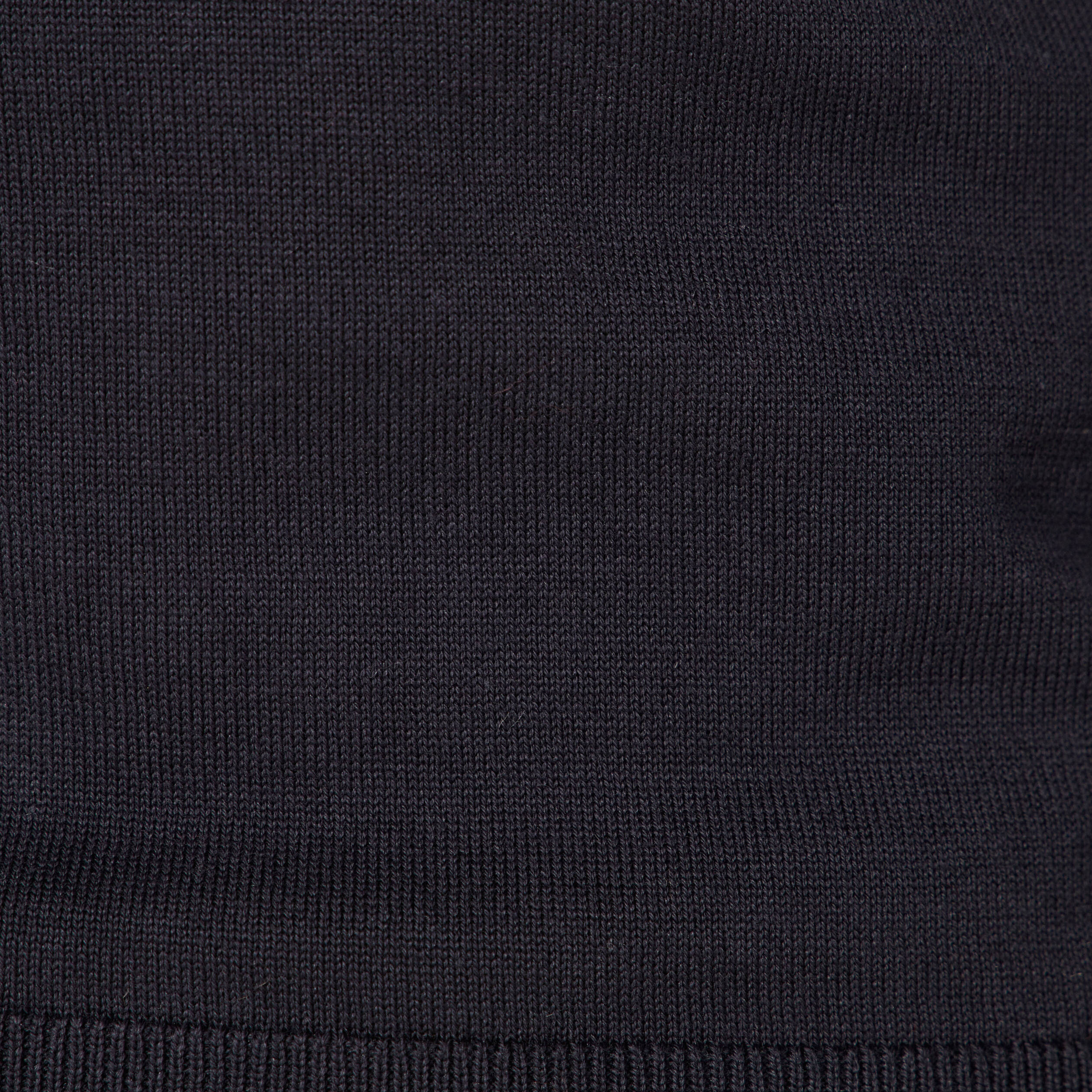 Pull manches longues bleu marine homme