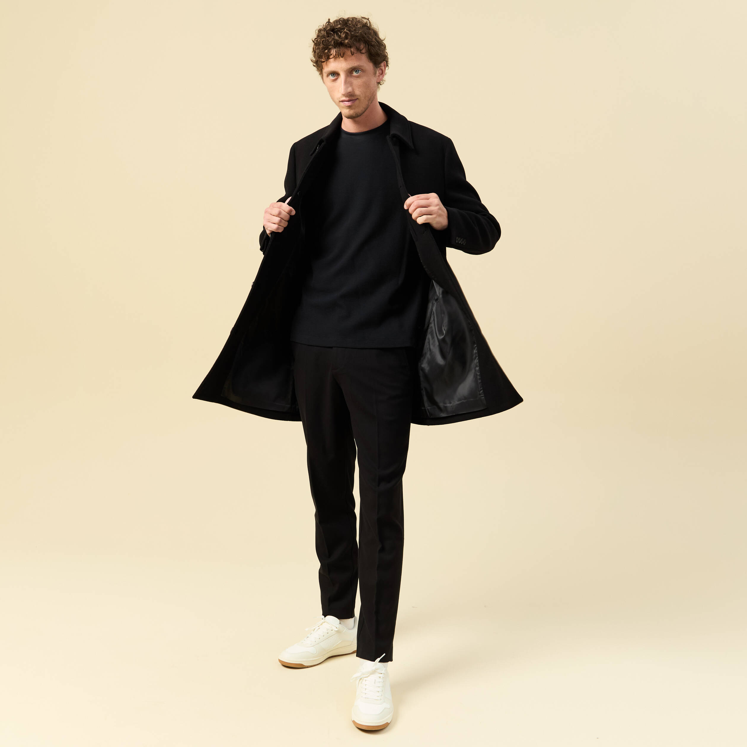 T-shirt en coton noir homme