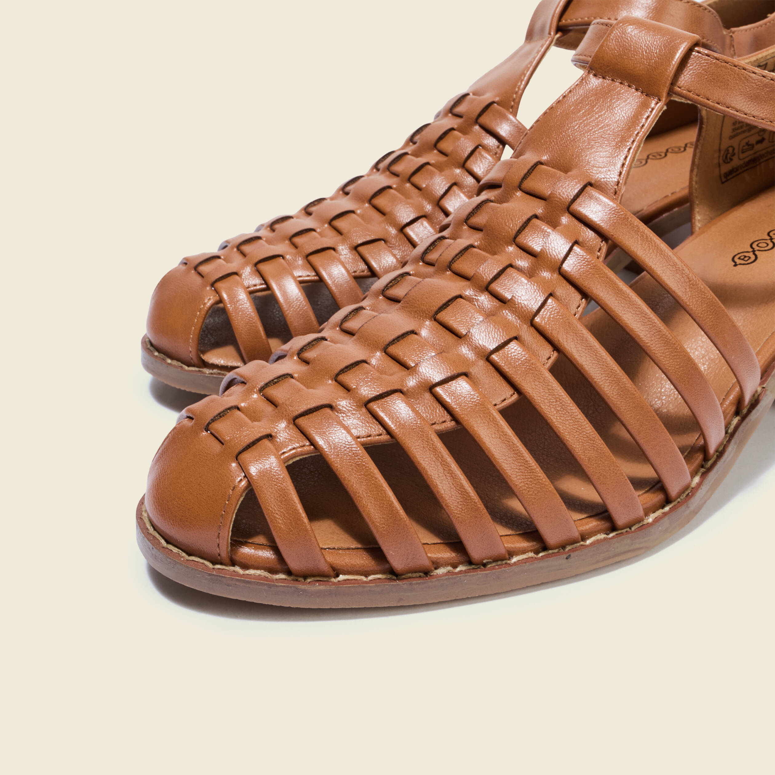 Sandales marron femme