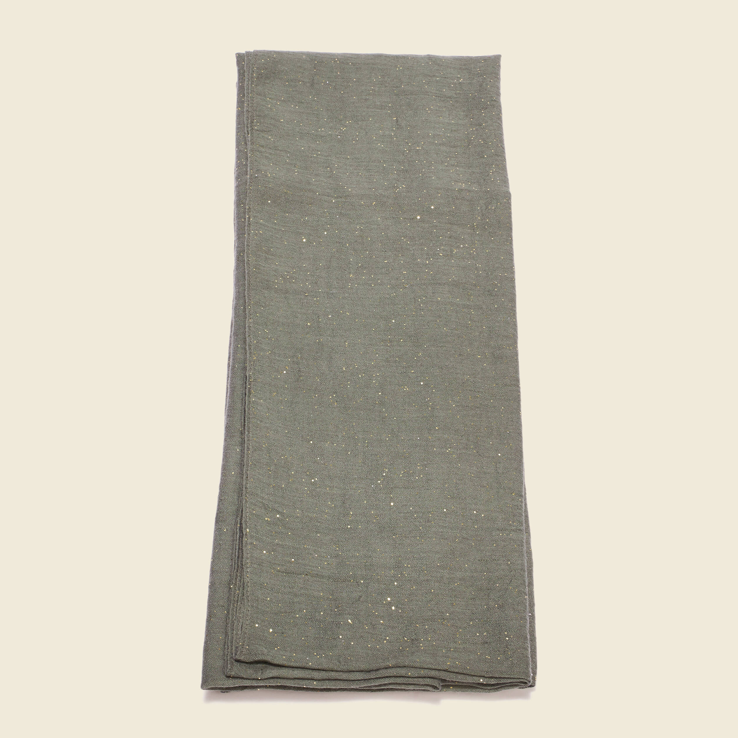 Foulard vert kaki femme