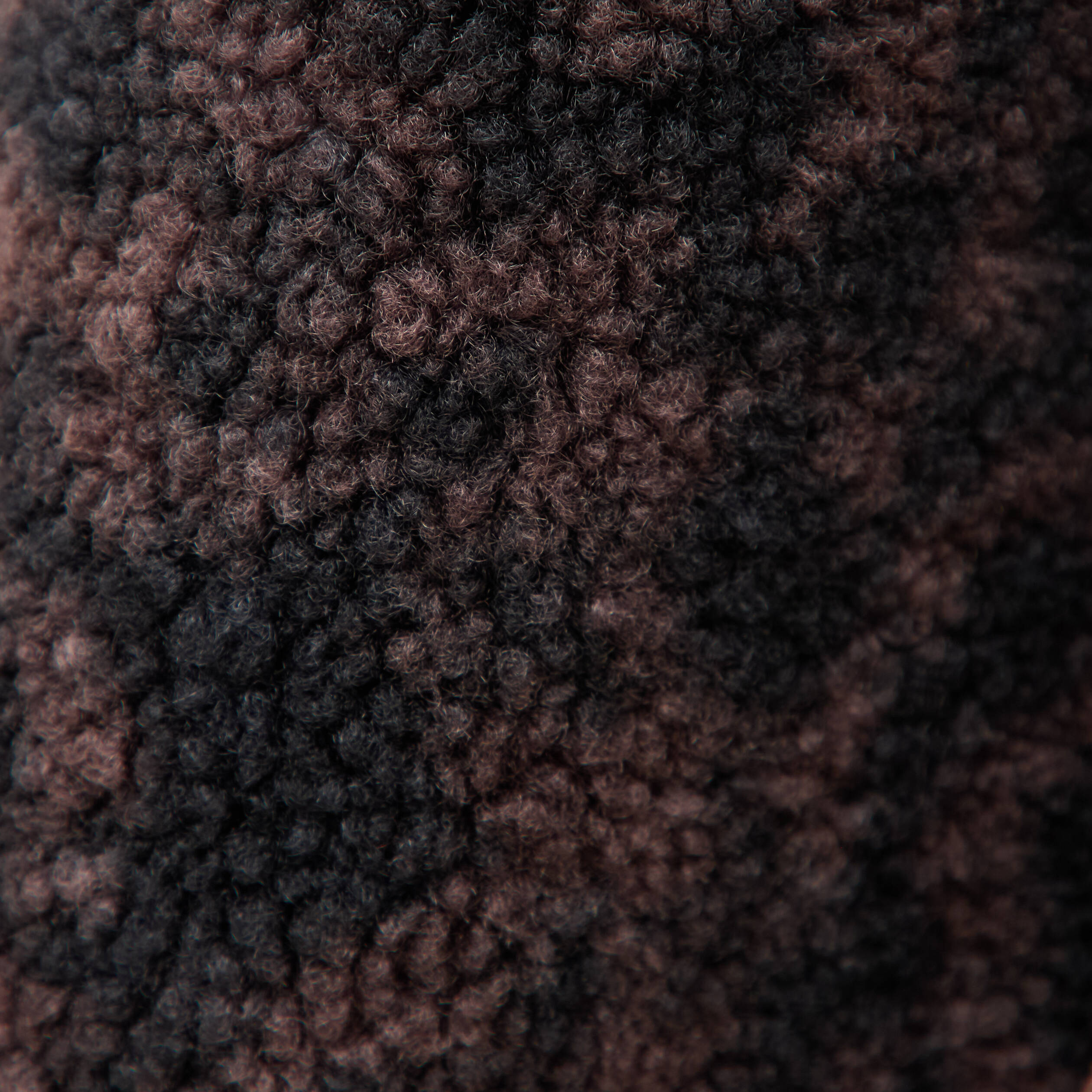 Gilet sans manches r&eacute;versible marron chocolat femme
