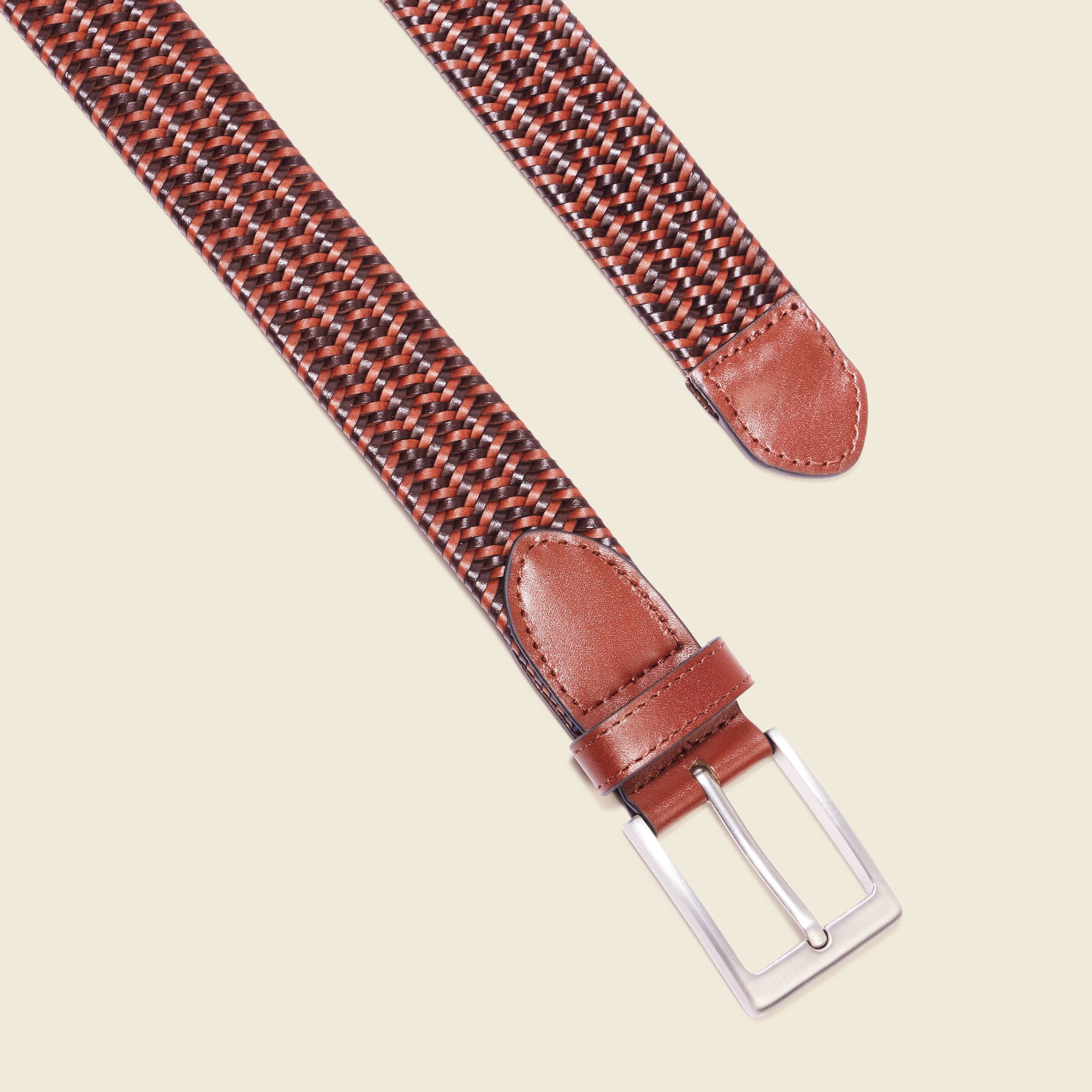ceinture tressee marron homme Ceinture tressée marron homme