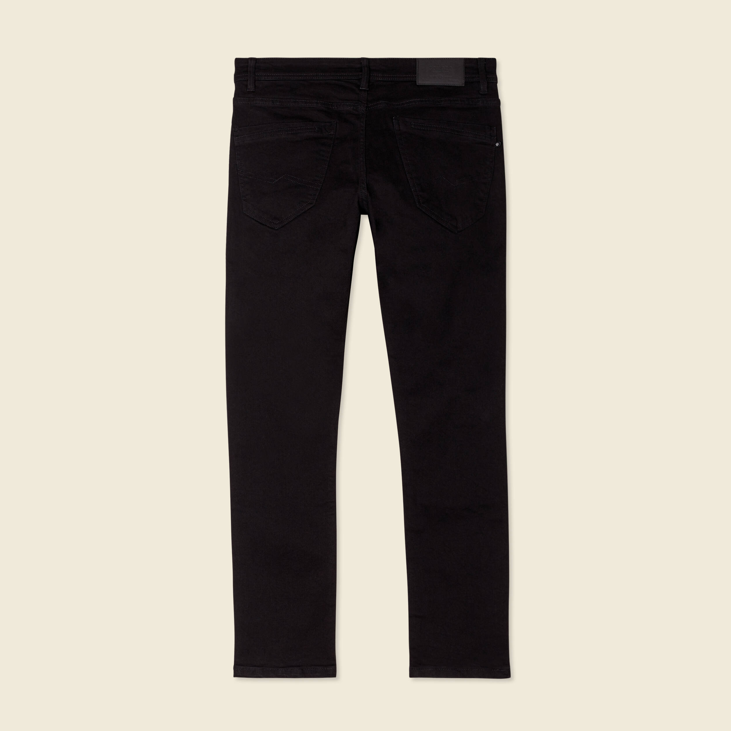 Jeans slim longueur 30 denim noir homme