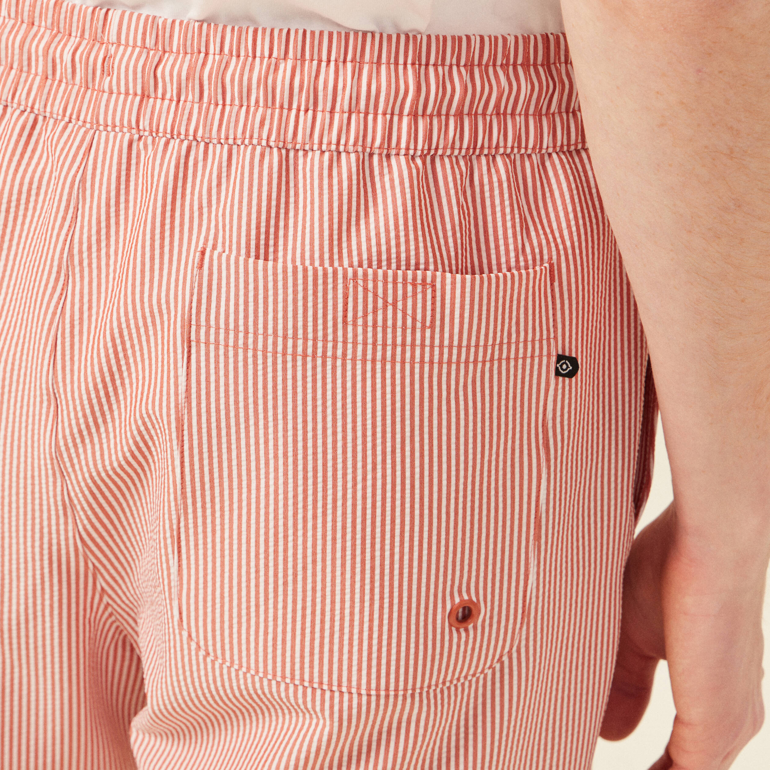 short de bain marron cognac homme Short de bain marron cognac homme