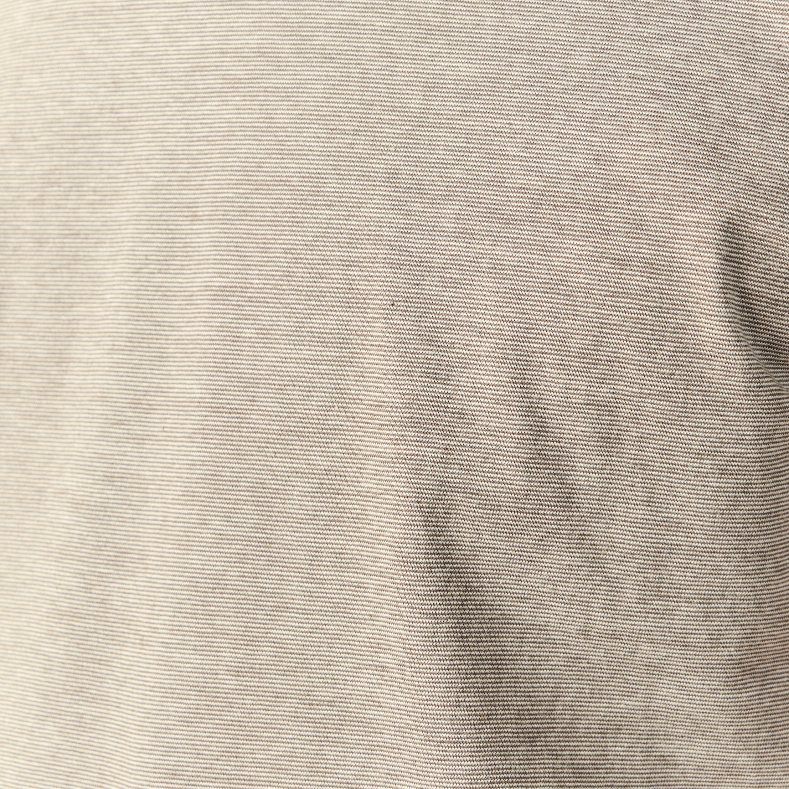 T-shirt cintr&eacute; col rond manches courtes taupe homme