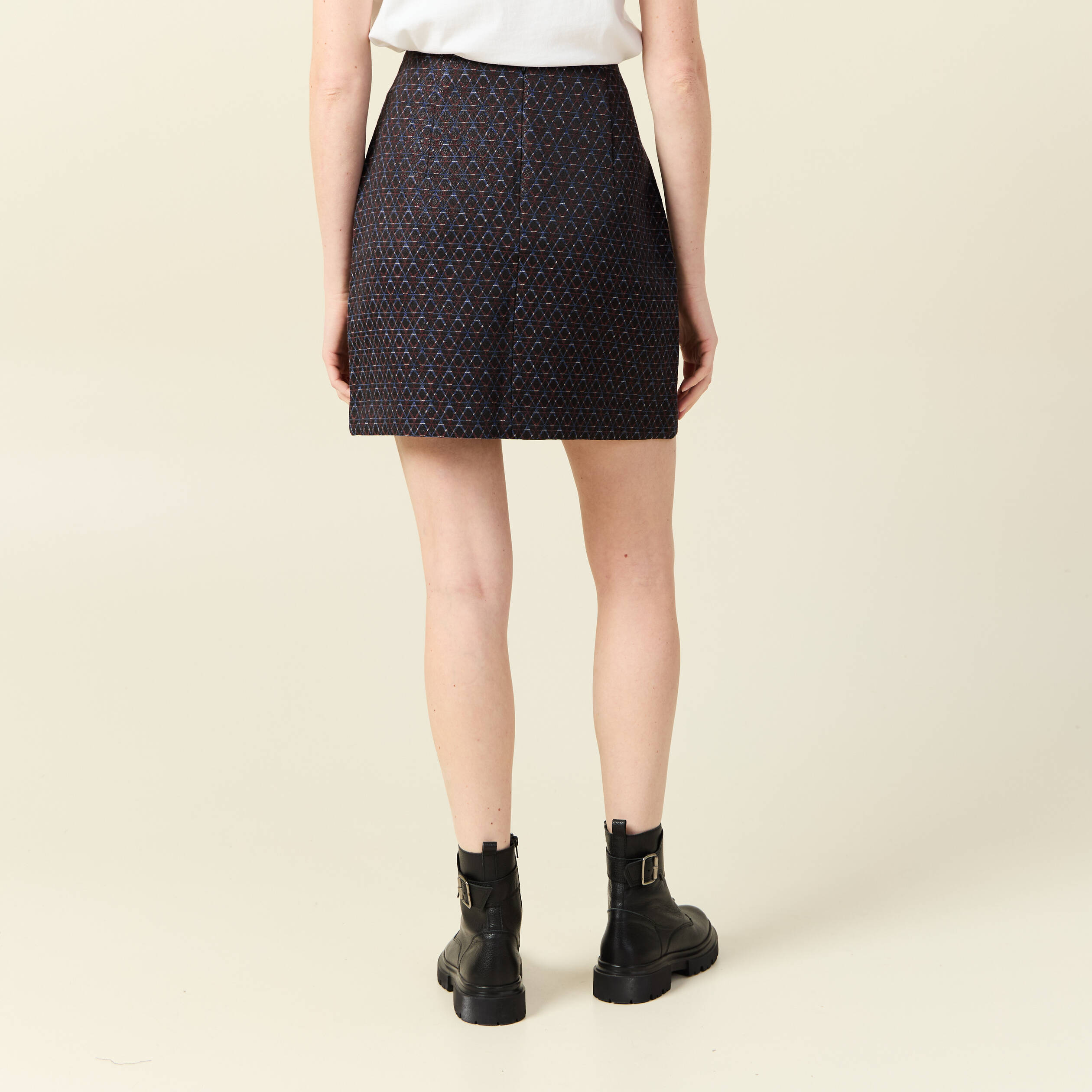 jupe droite noir femme Jupe droite noir femme