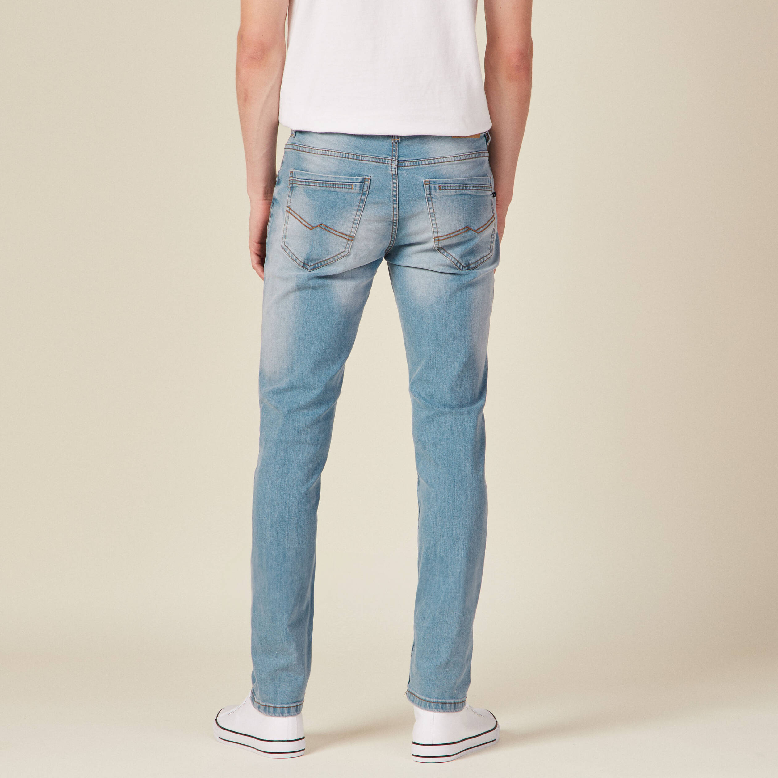 jeans slim eco respnsable denim used homme Jeans slim éco-respnsable denim used homme