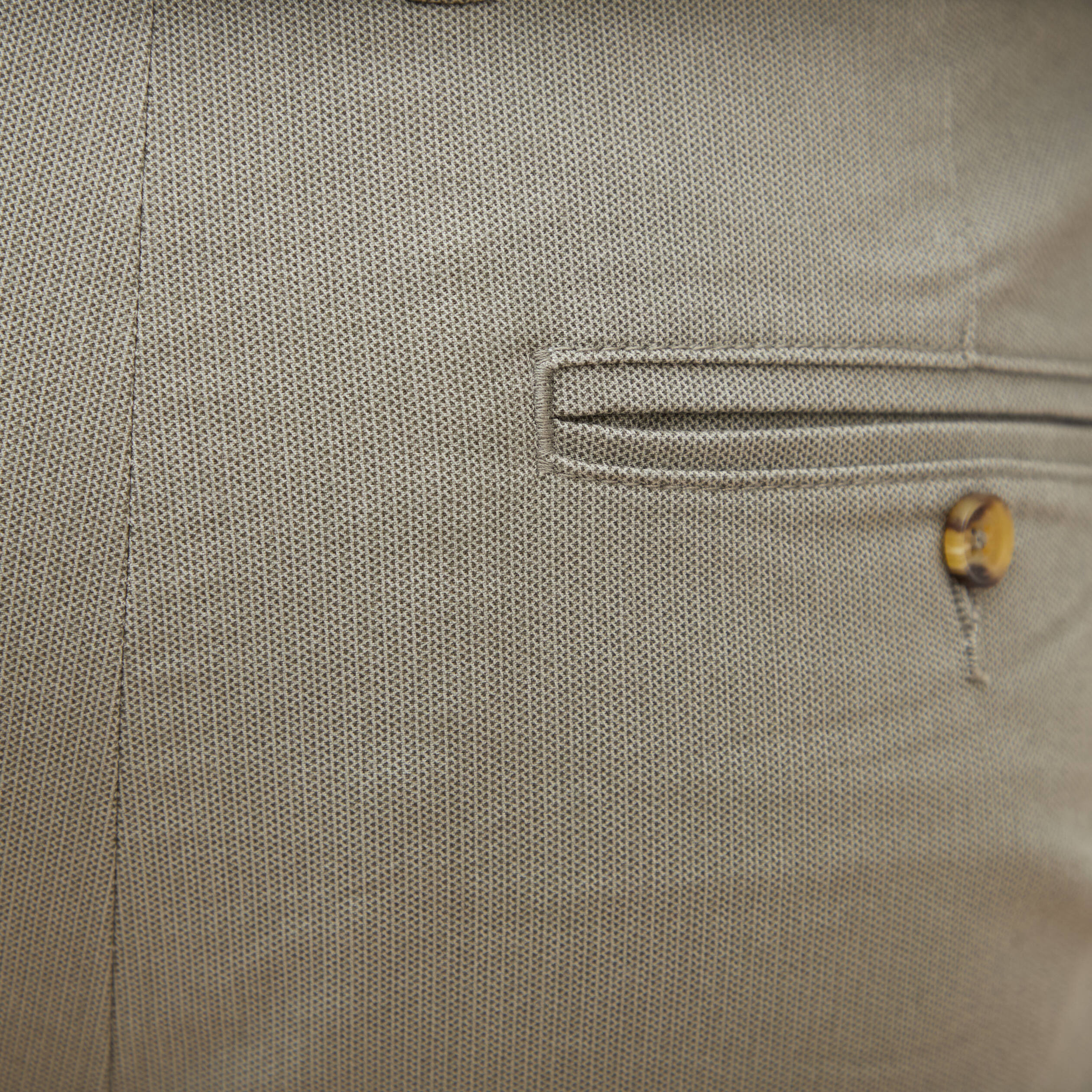 Pantalon chino slim vert kaki homme