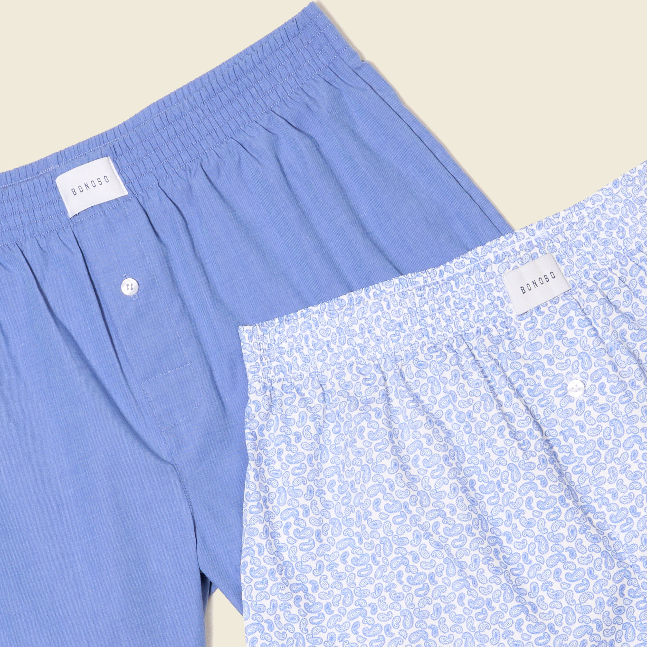 lot 2 calecons bleu fonce homme Lot 2 caleçons bleu foncé homme