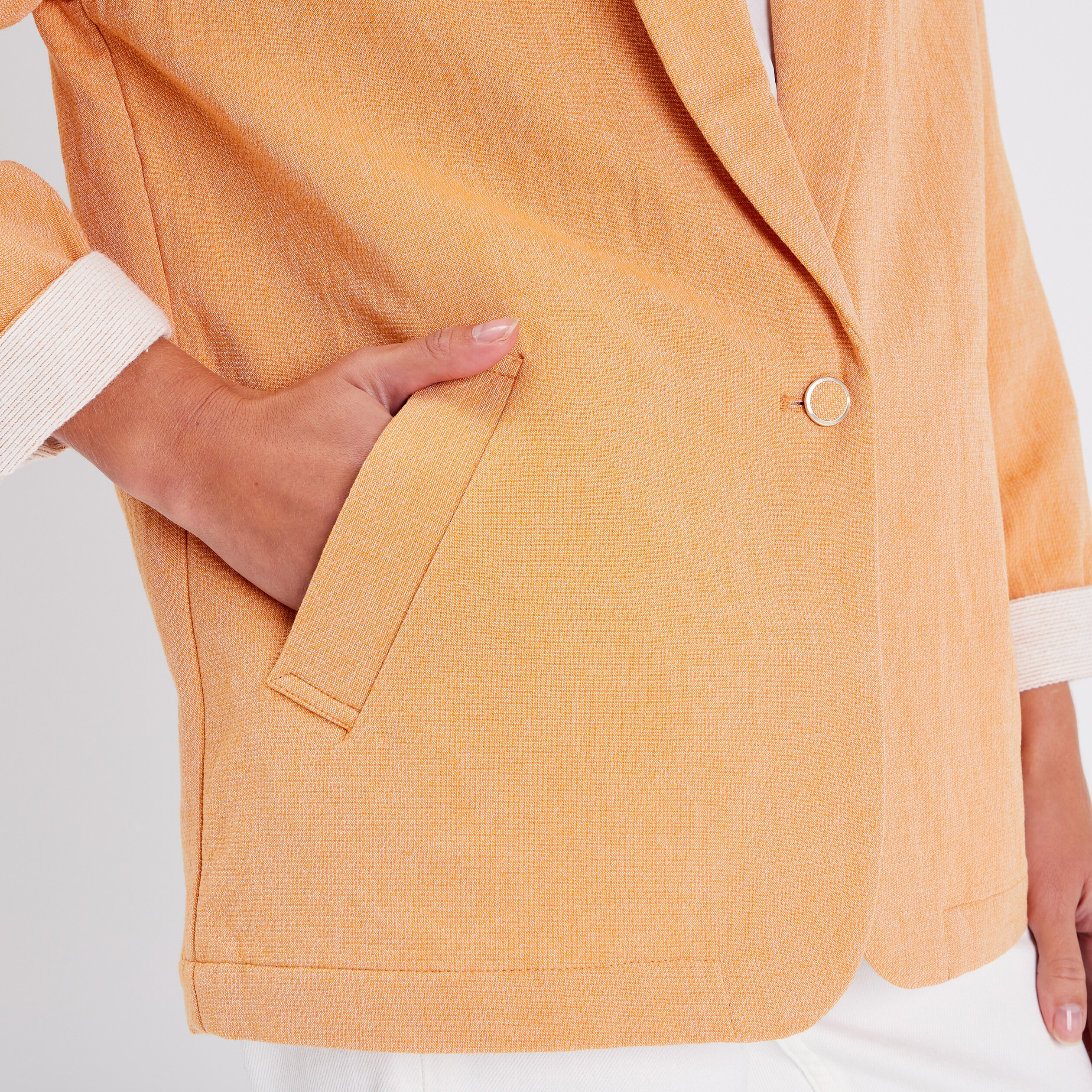 Veste orange femme cache cache deals
