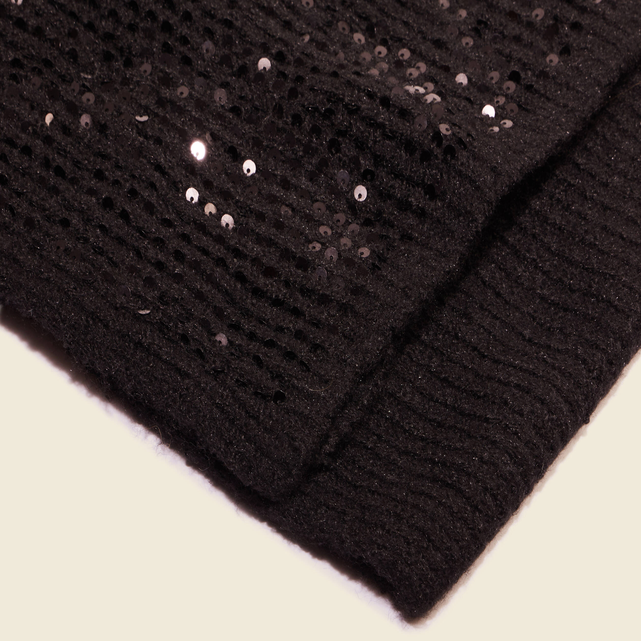 echarpe sequins noir femme Écharpe sequins noir femme