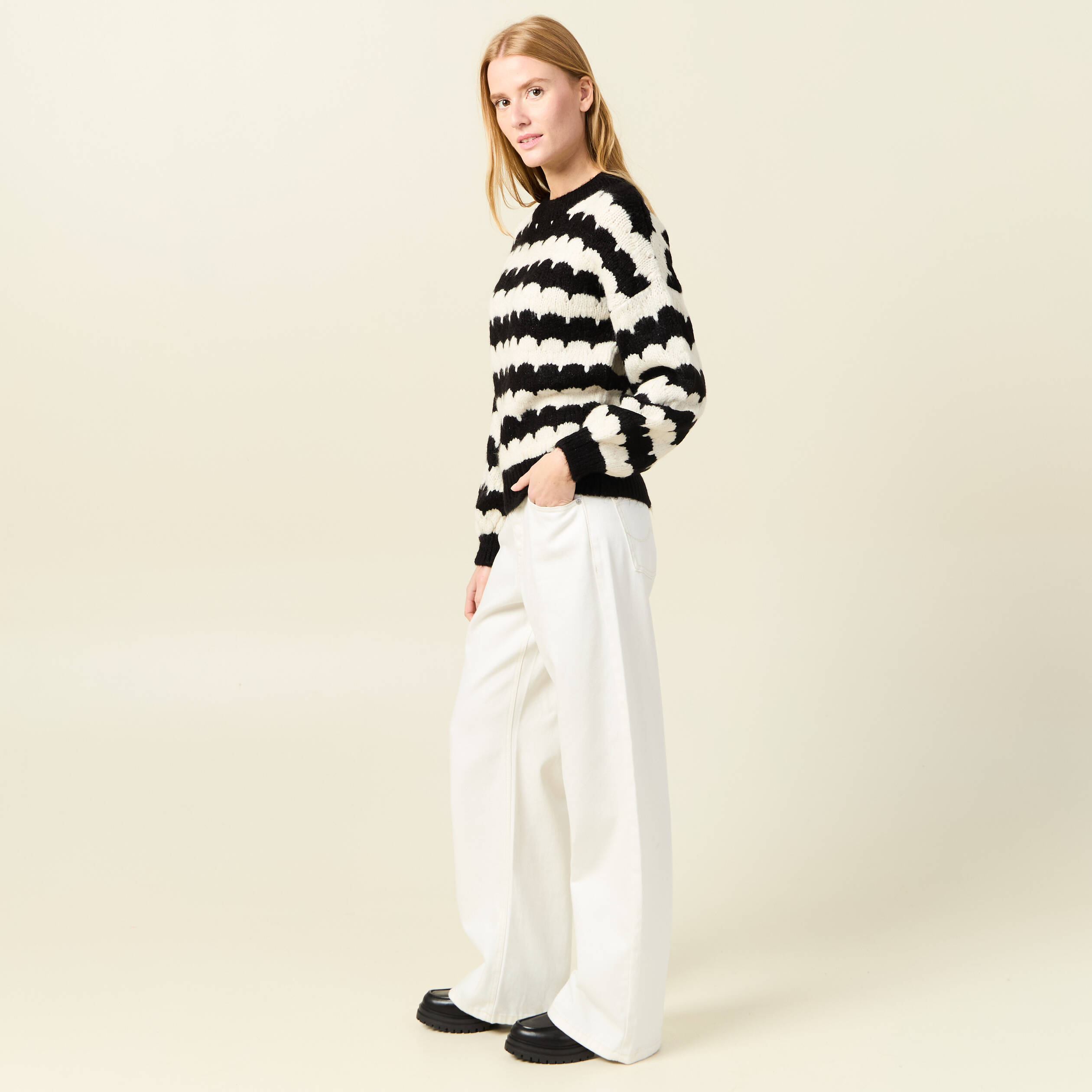 pull manches longues noir femme Pull manches longues noir femme