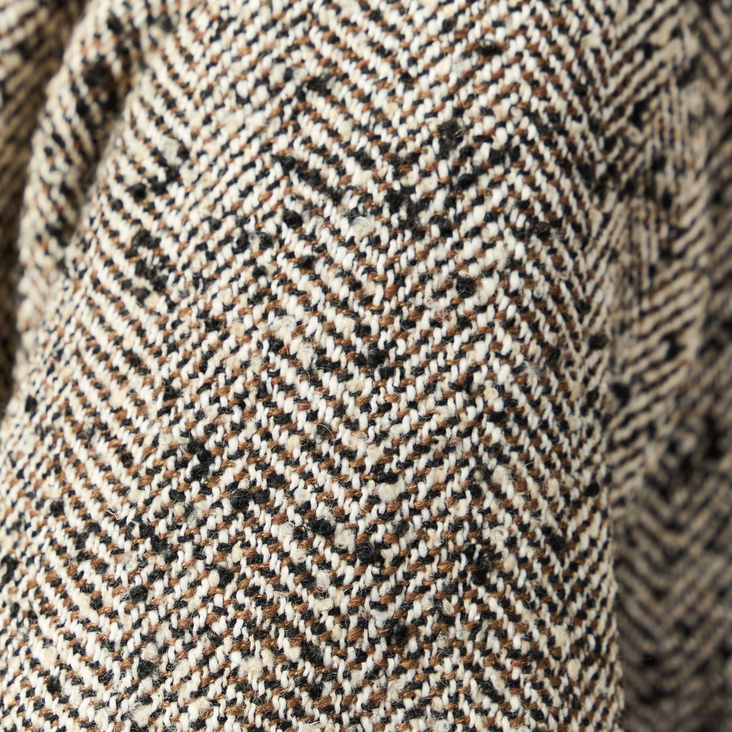 Manteau oversize col montant gris fonc&eacute; femme