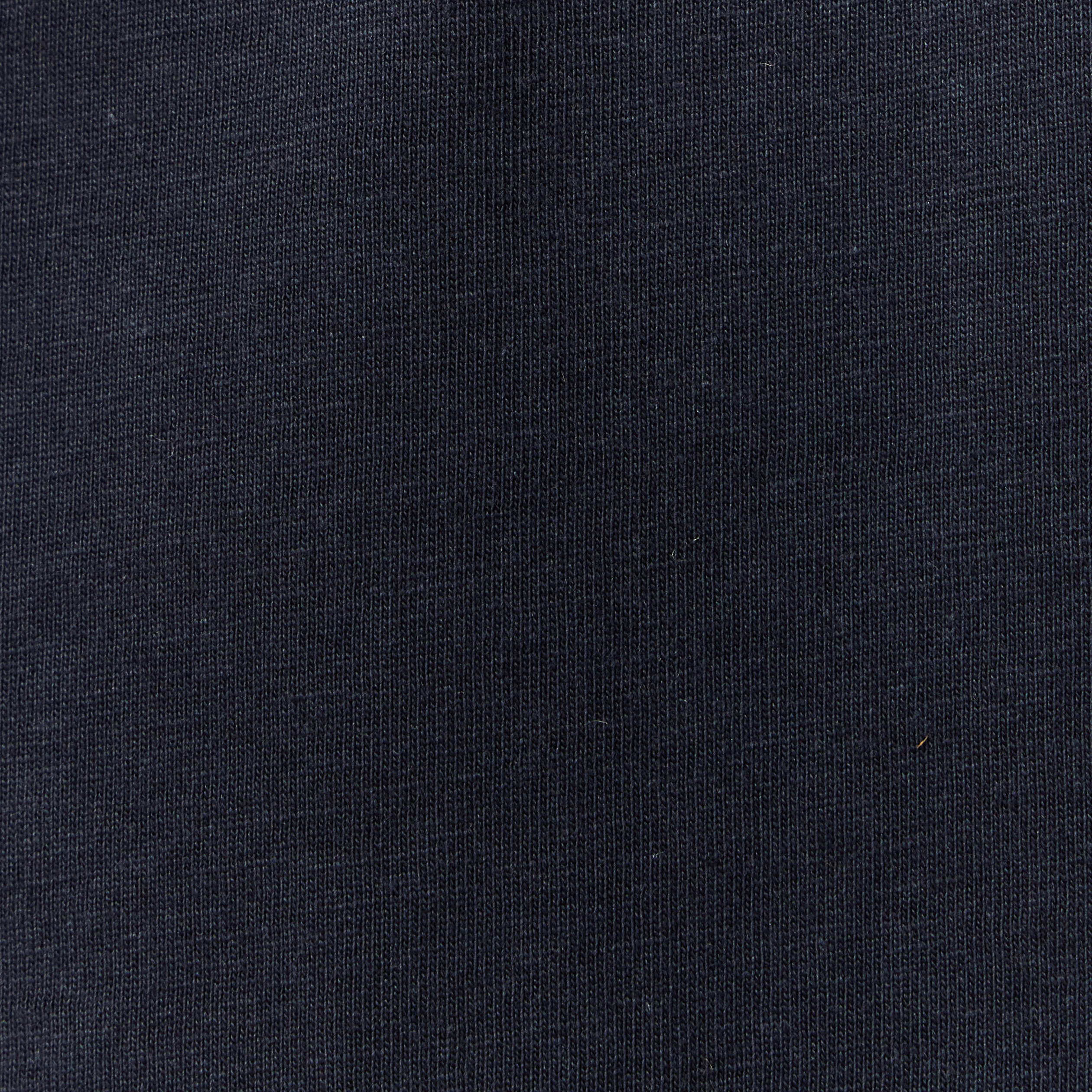 T-shirt en coton manches courtes bleu marine homme