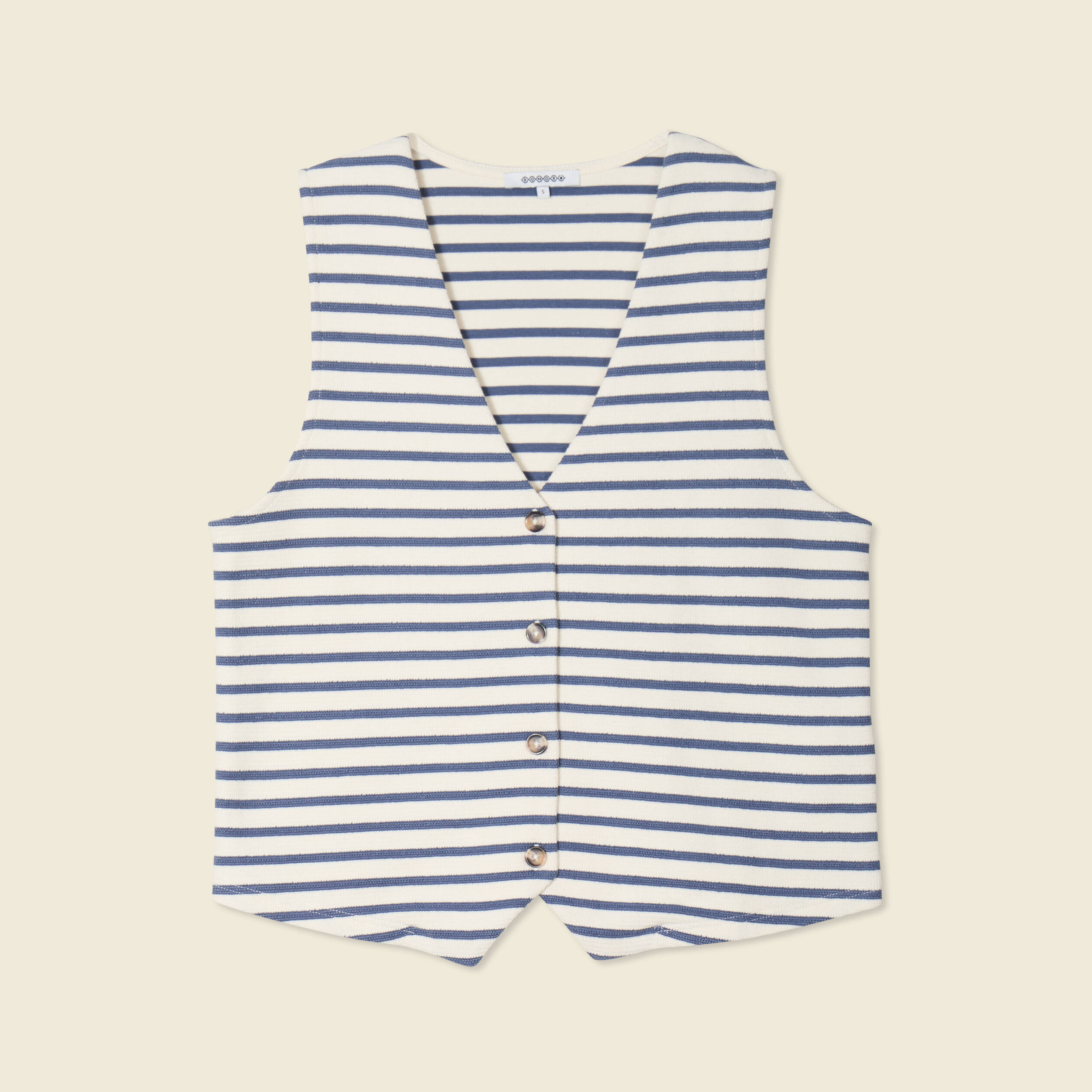 debardeur sans manches ecru femme Débardeur sans manches ecru femme