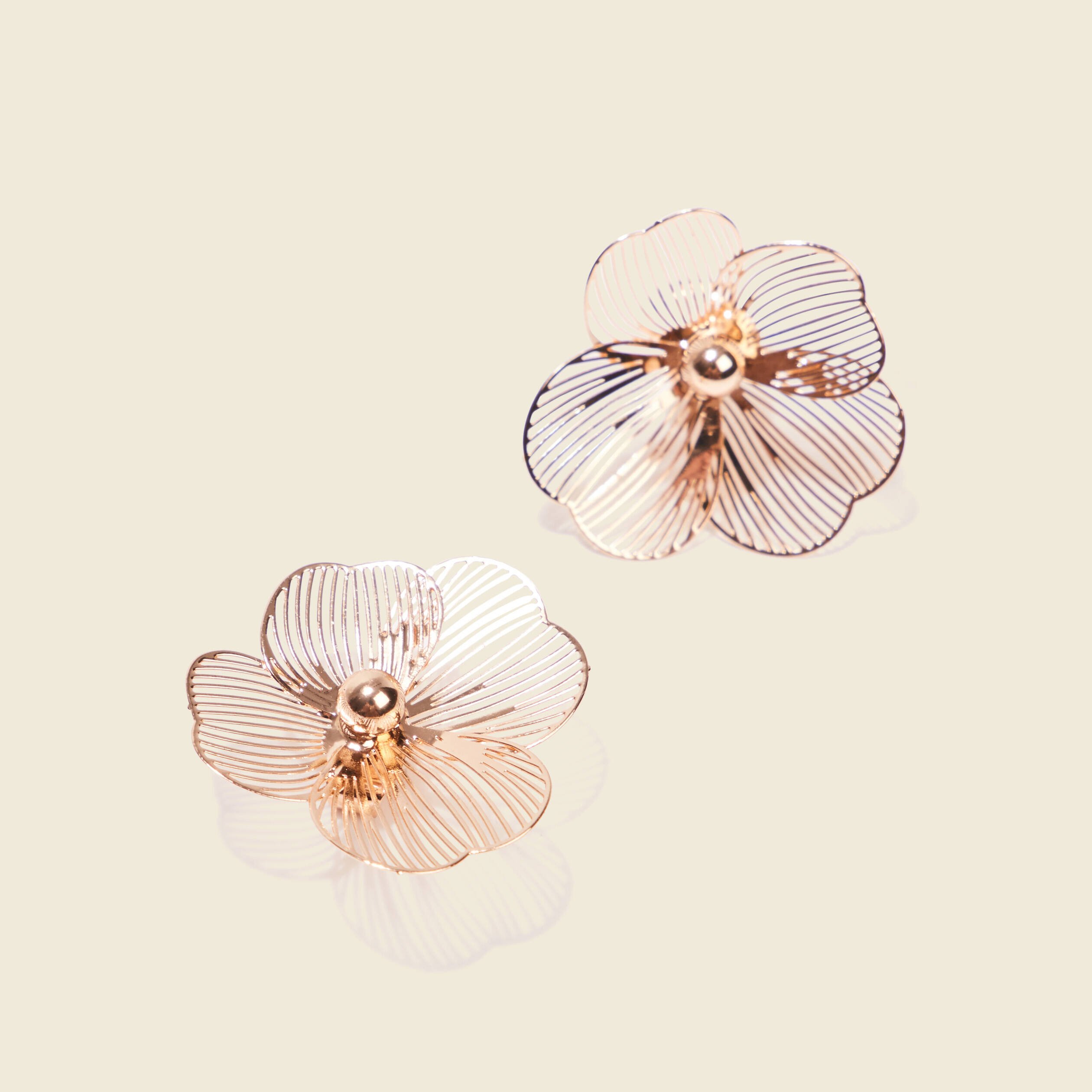 boucles doreilles clous couleur or femme Boucles d'oreilles clous couleur or femme