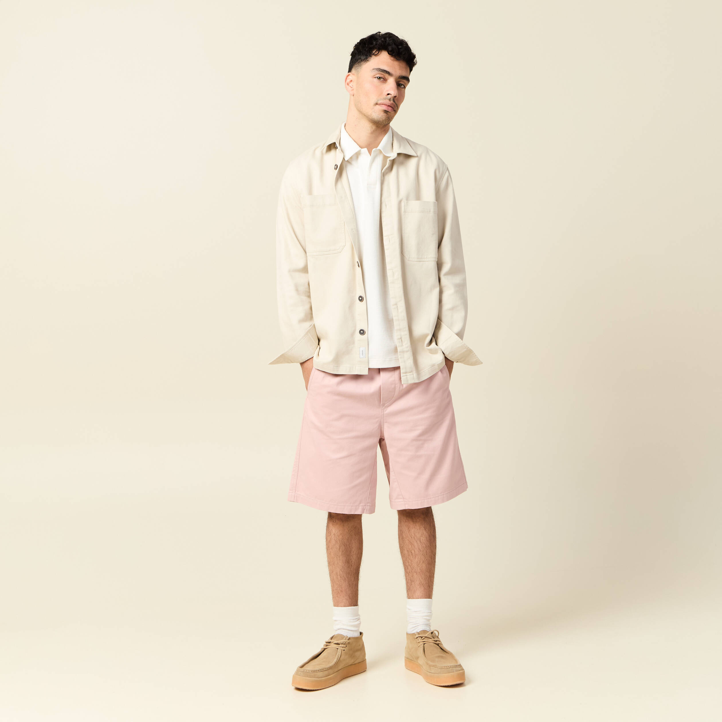 polo manches courtes ecru homme Polo manches courtes ecru homme