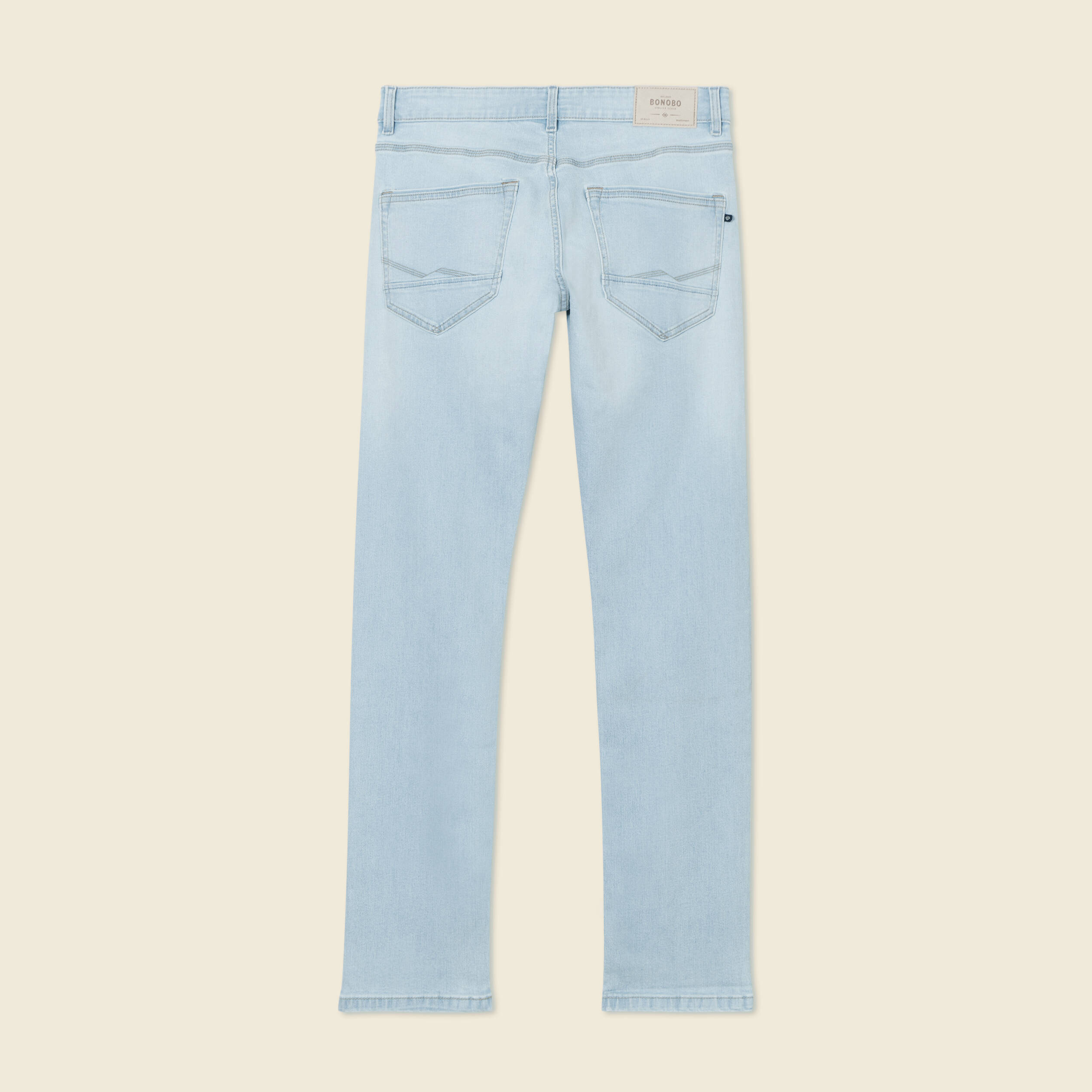 jeans straight denim snow bleach homme Jeans straight denim snow bleach homme