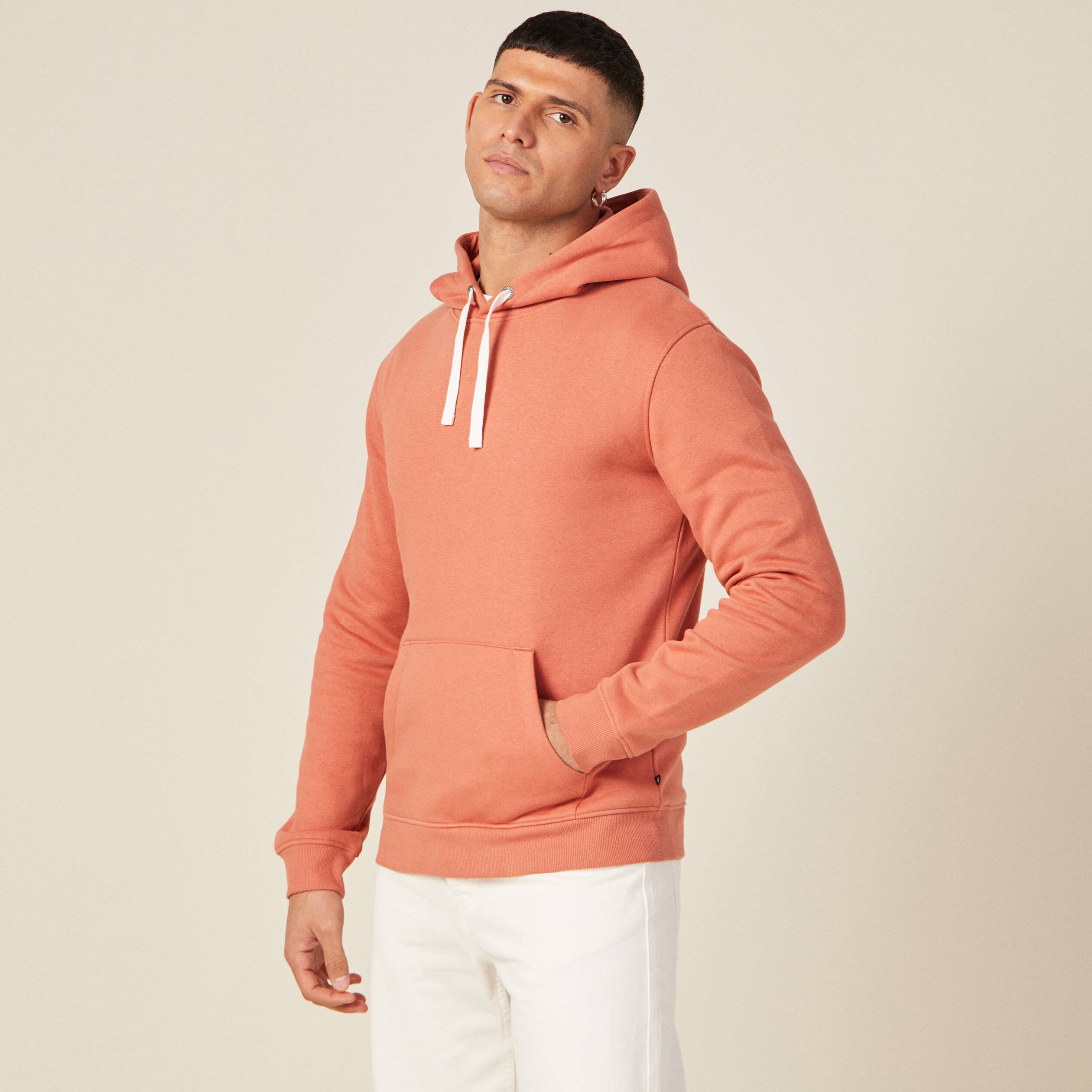 sweat manches longues rose homme Sweat manches longues rose homme
