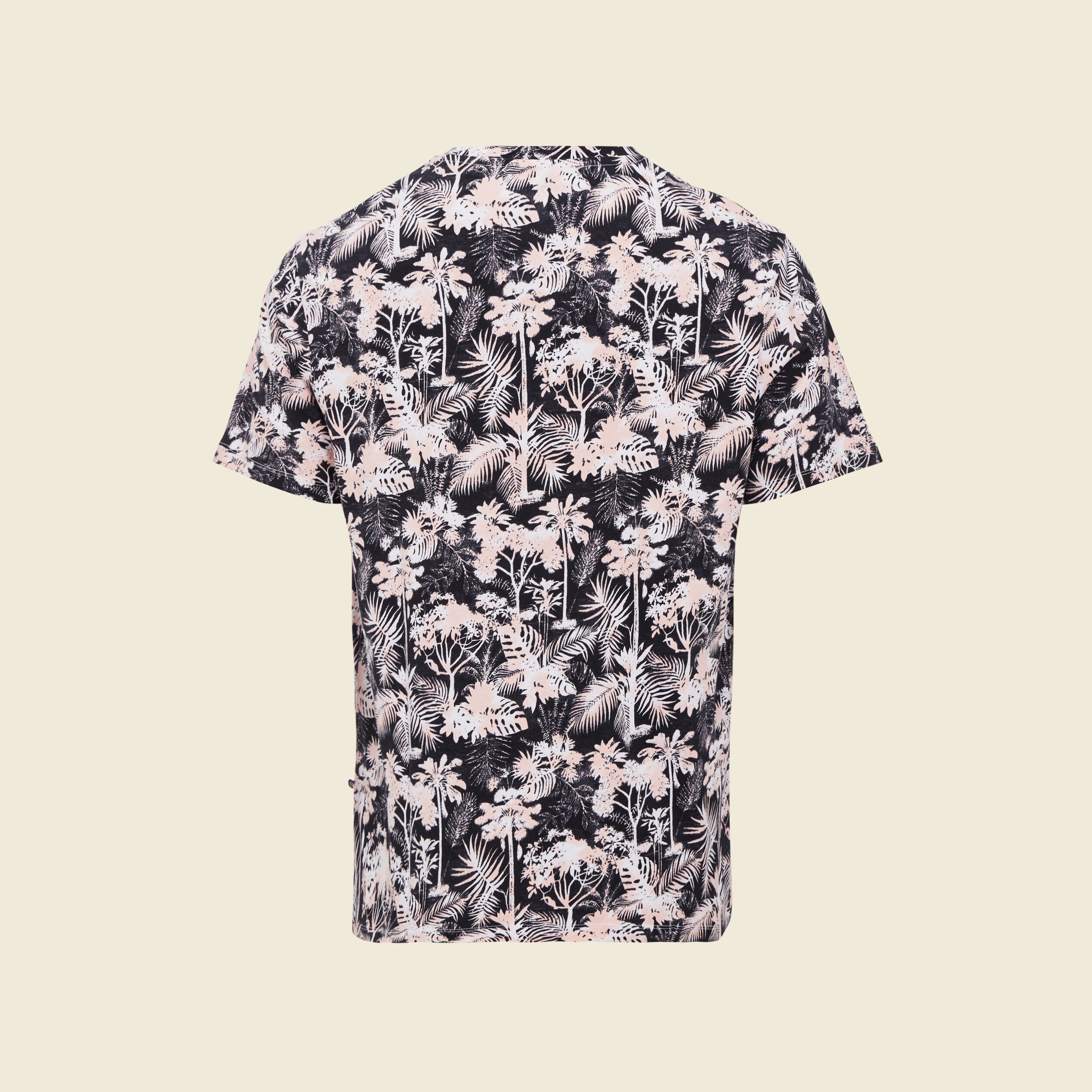 T-shirt à manches courtes noir homme