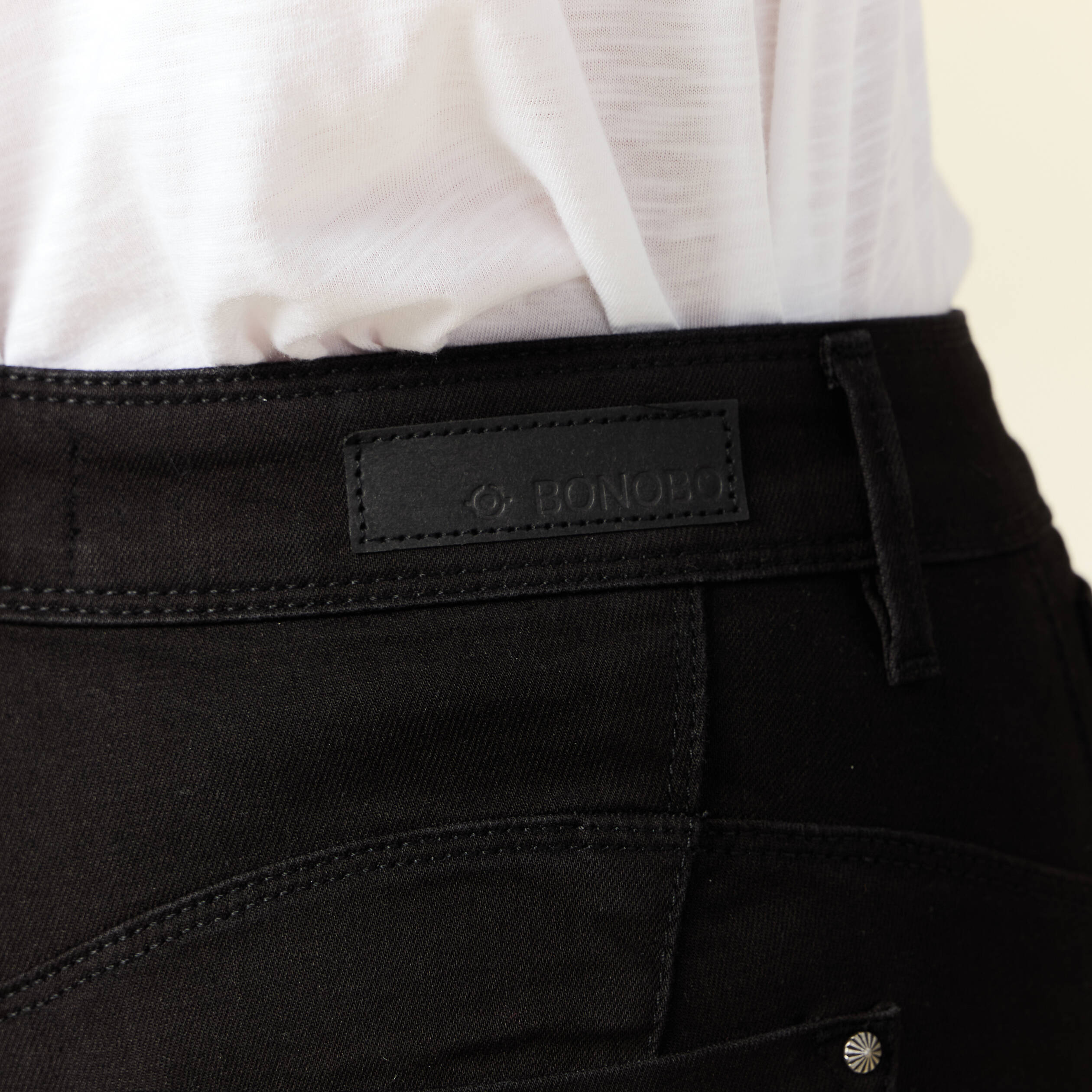 jeans skinny push up 78eme denim noir femme Jeans skinny push up 7/8ème denim noir femme
