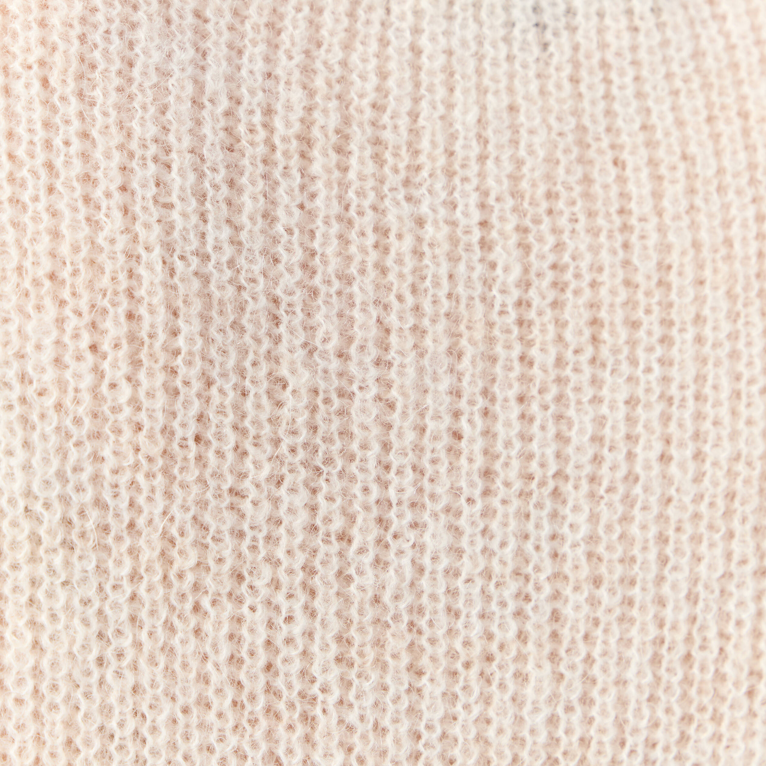 Pull manches courtes fabriqu&eacute; en France creme femme