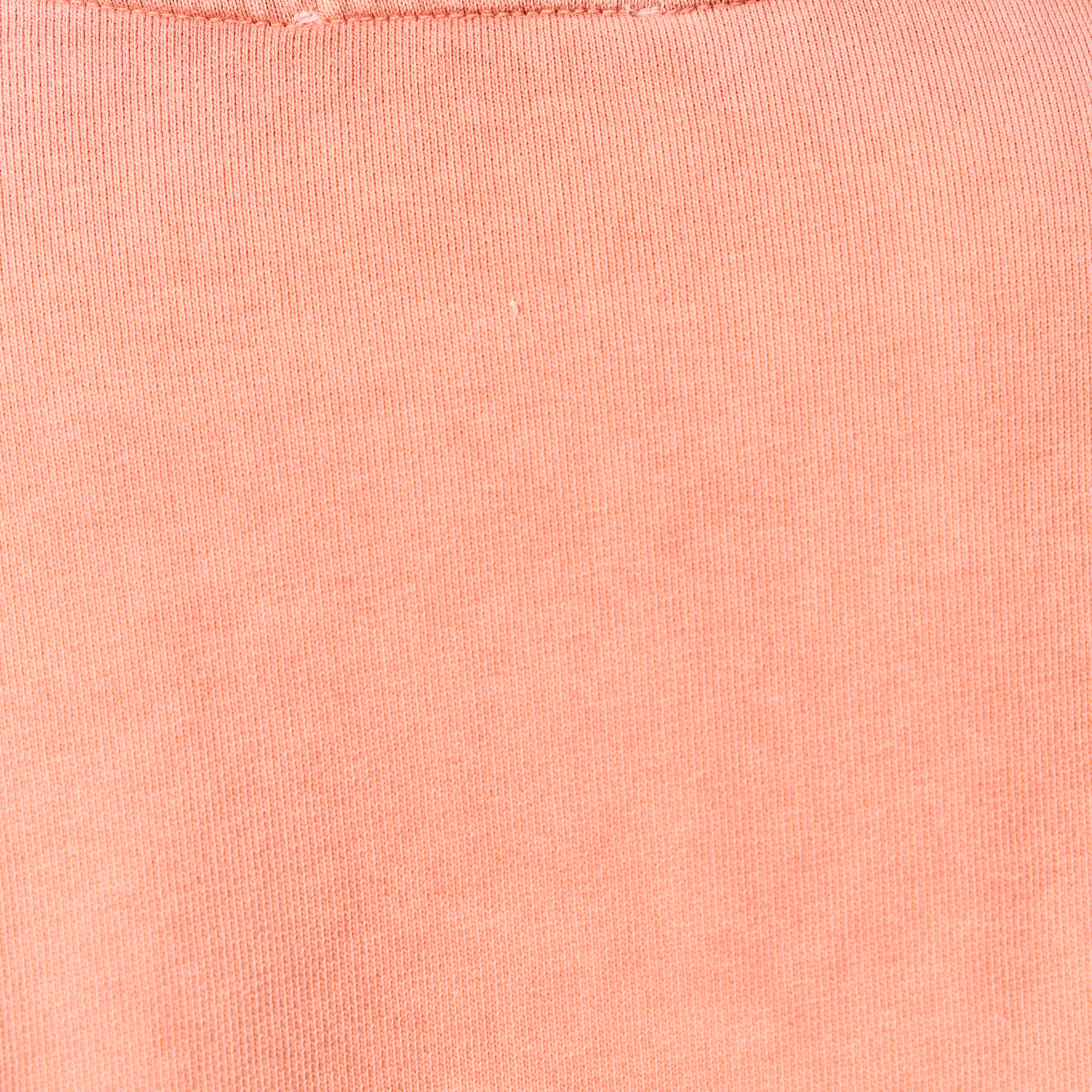 Sweat manches longues rose femme