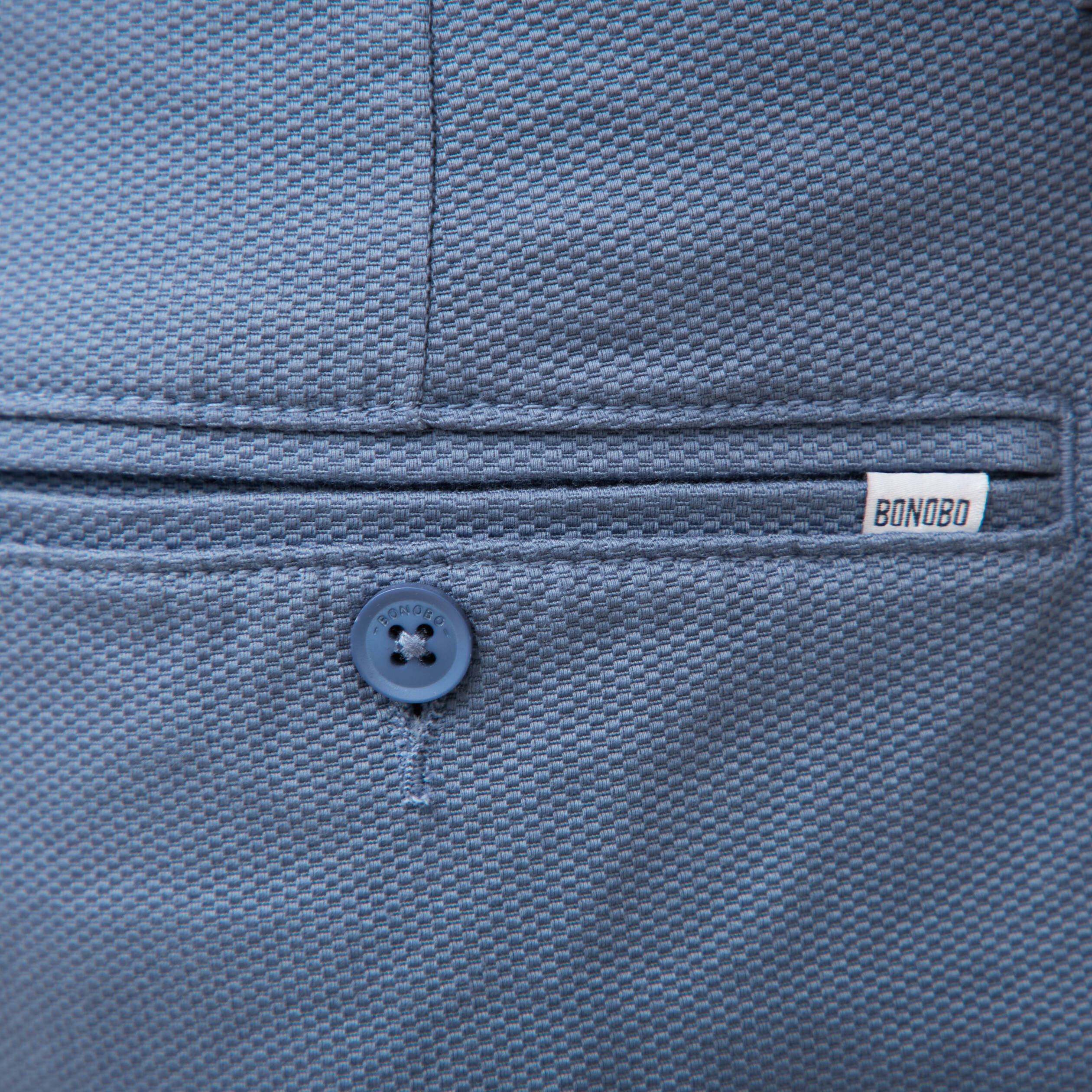 Bermuda bleu gris homme